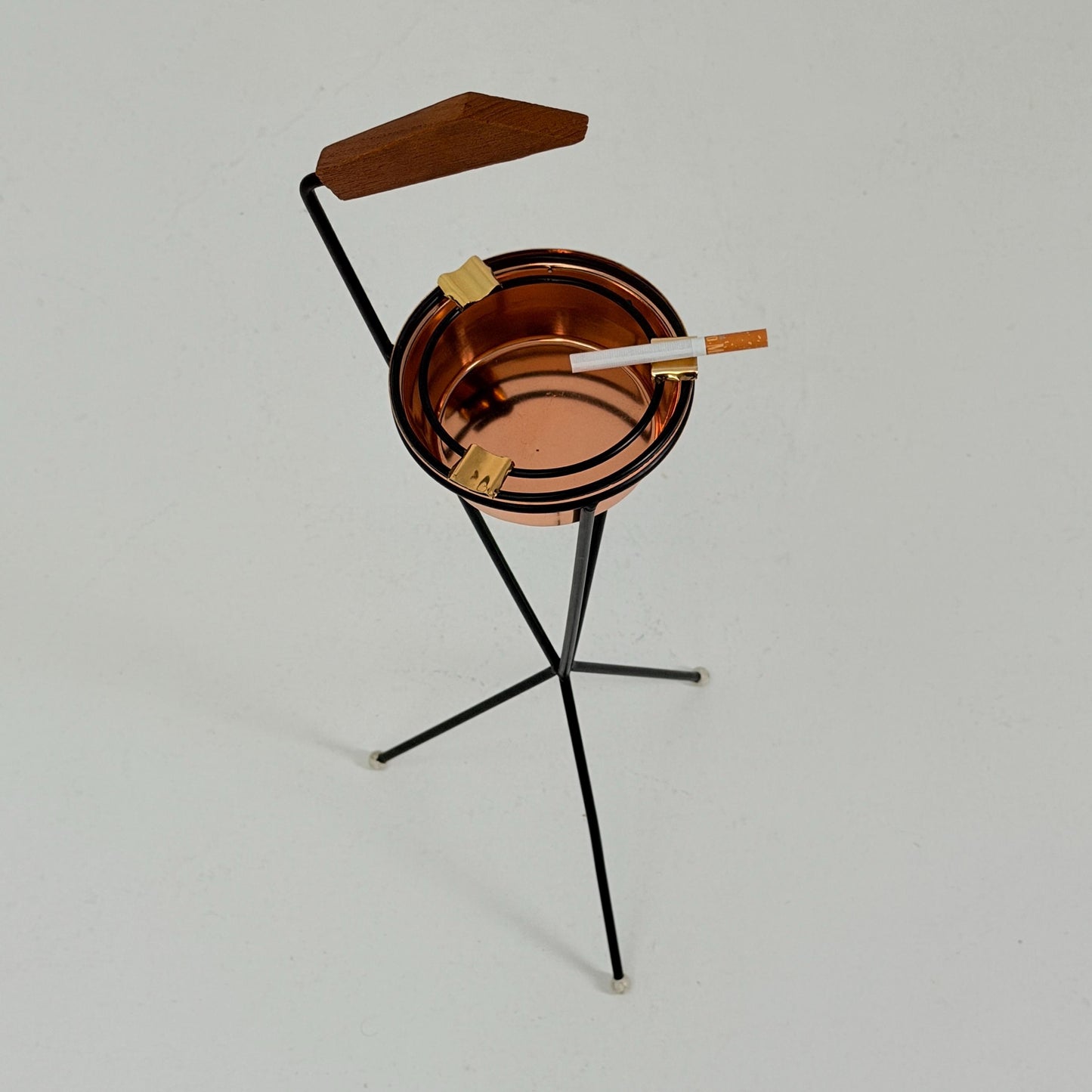 Rare Mid-Century German Tripod Sputnik Ashtray 1960s Germany