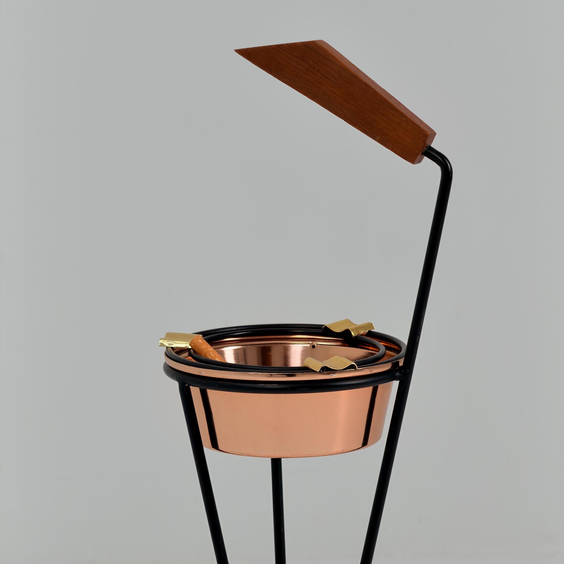 Rare Mid-Century German Tripod Sputnik Ashtray 1960s Germany