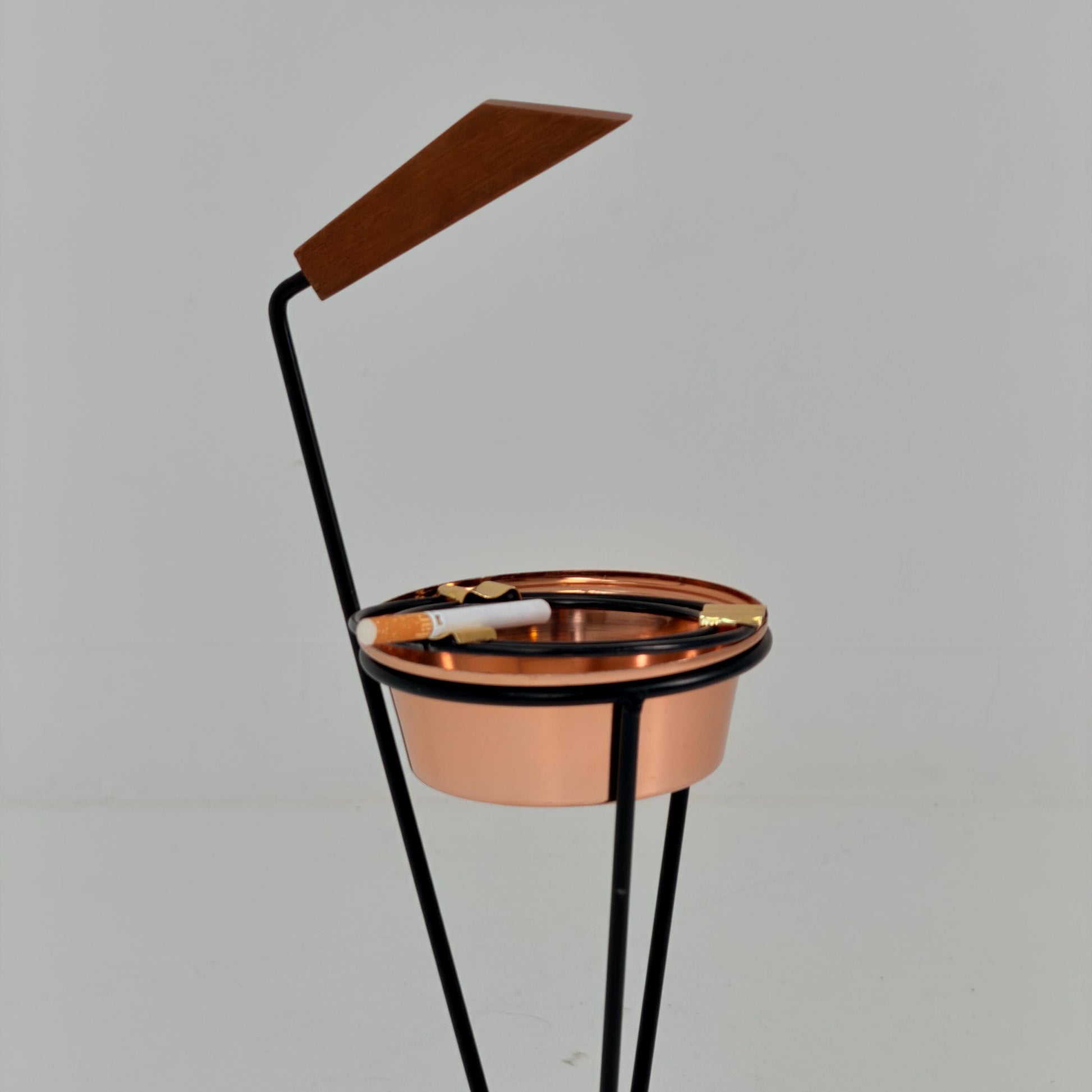 Rare Mid-Century German Tripod Sputnik Ashtray 1960s Germany