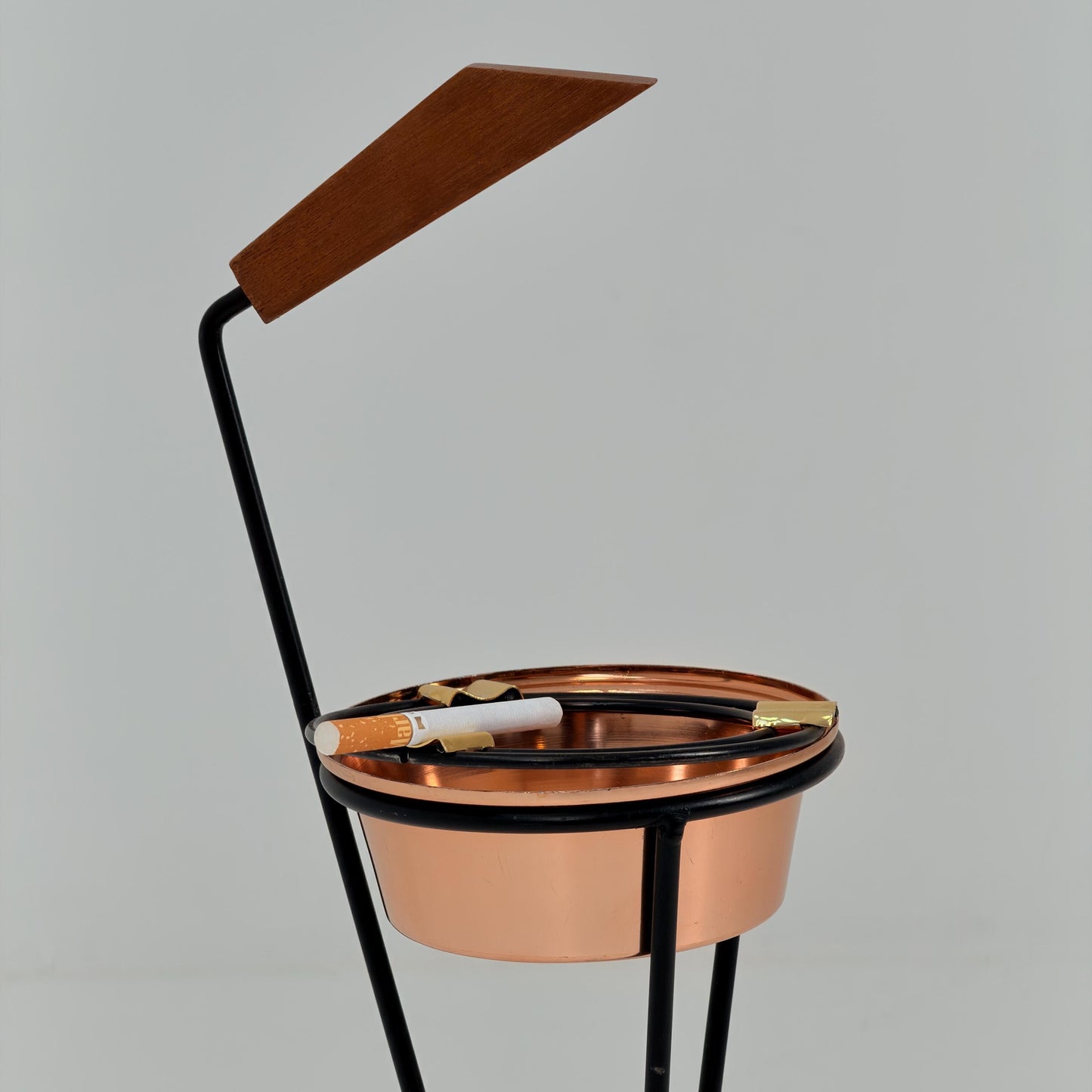 Rare Mid-Century German Tripod Sputnik Ashtray 1960s Germany