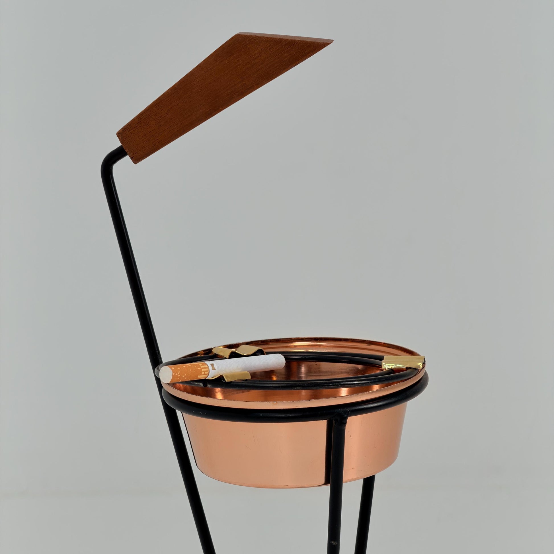 Rare Mid-Century German Tripod Sputnik Ashtray 1960s Germany