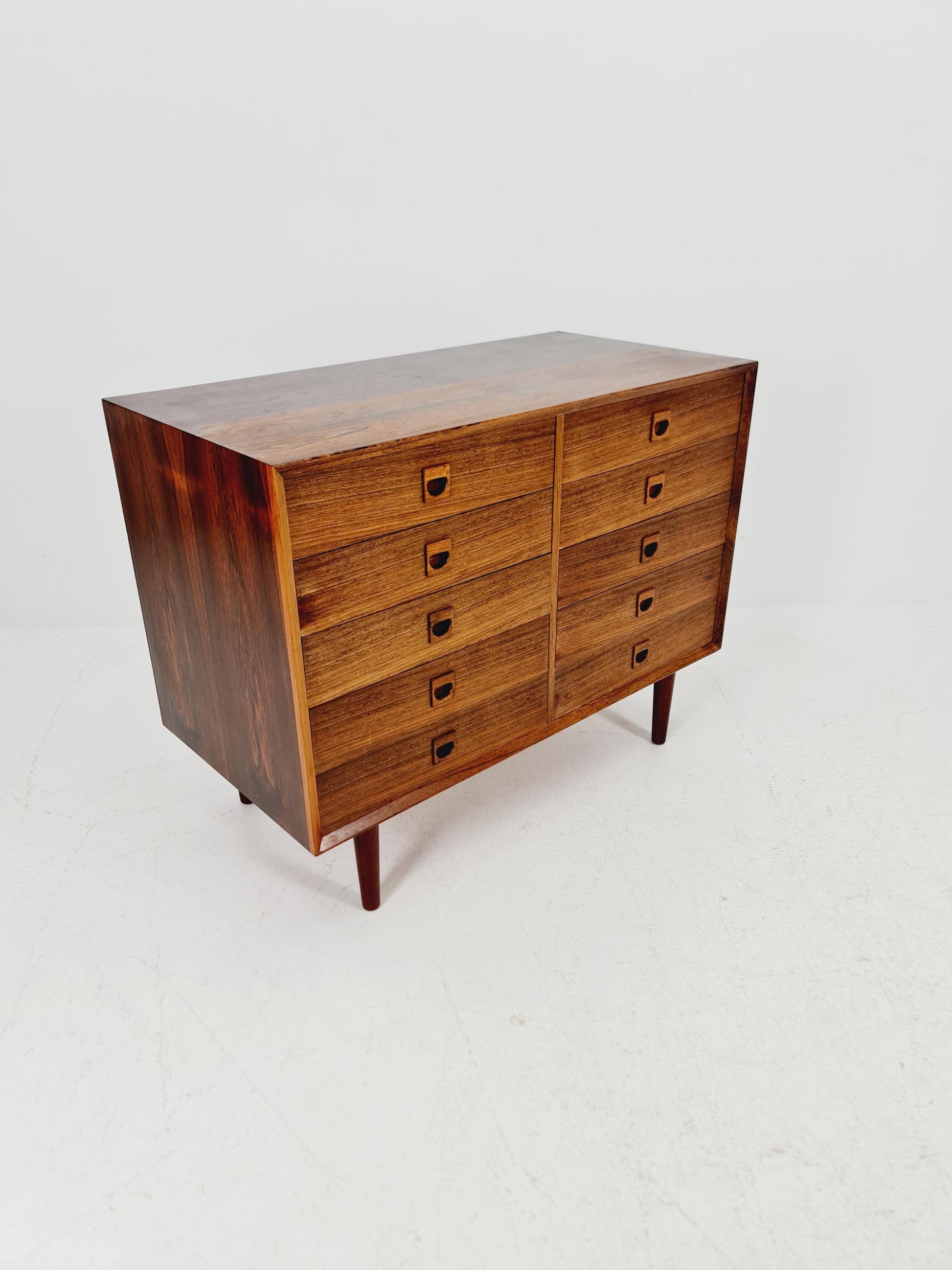 Midcentury danish design chest of drawers / drawer dresser /6 drawers cabinet BY Brouers 1960s