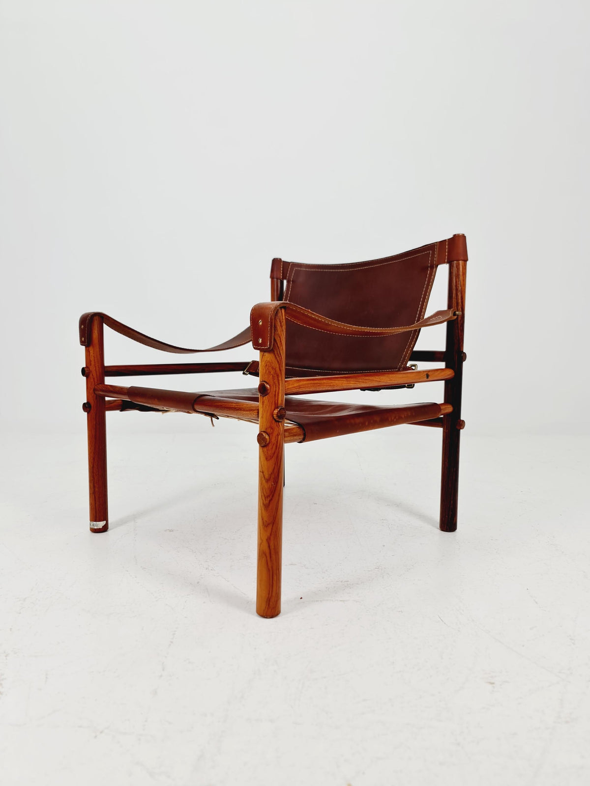 Rare Mid-century vintage Danish Lounge chair, (sirocco) By Arne Norell 1960s