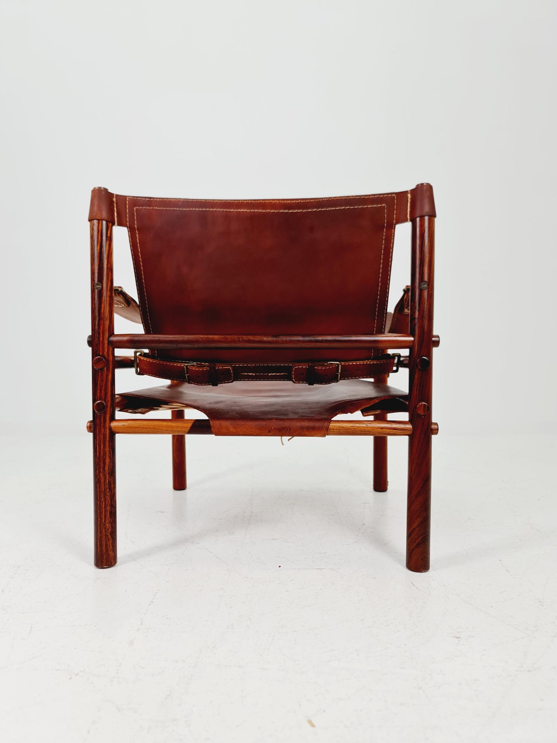 Rare Mid-century vintage Danish Lounge chair, (sirocco) By Arne Norell 1960s