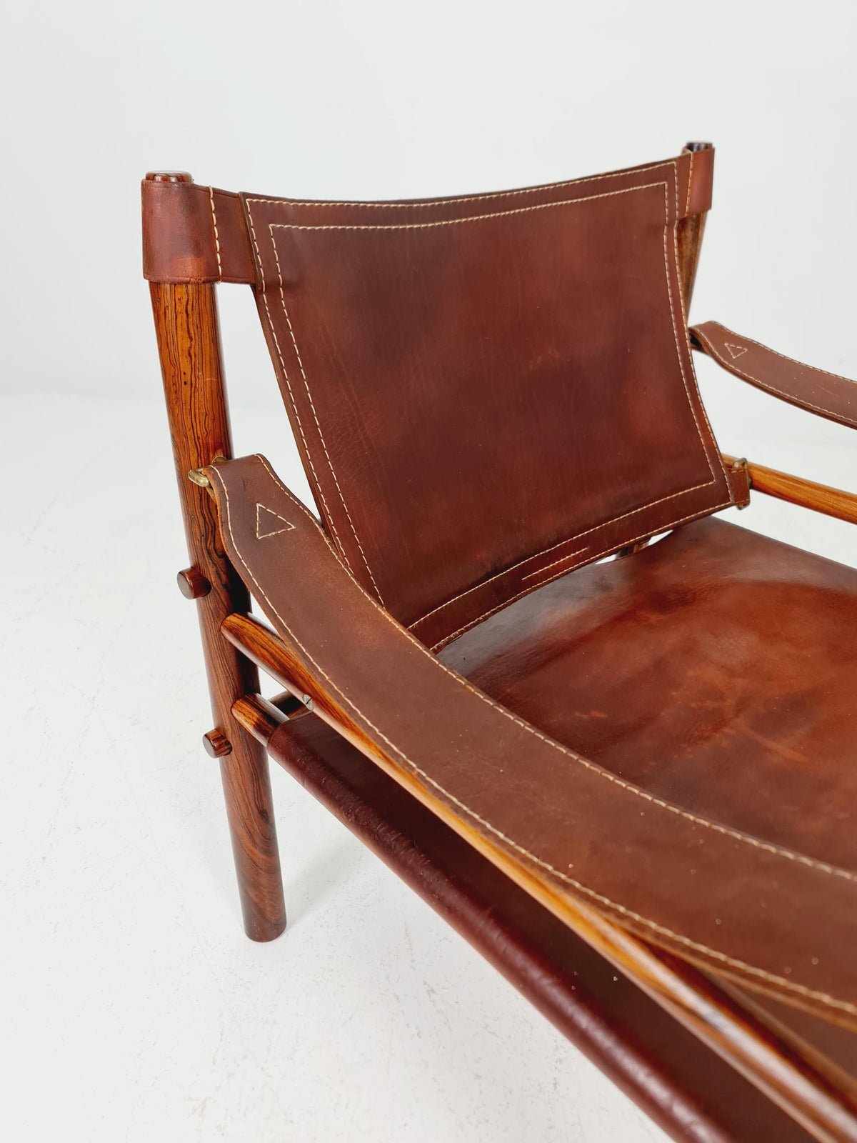 Rare Mid-century vintage Danish Lounge chair, (sirocco) By Arne Norell 1960s
