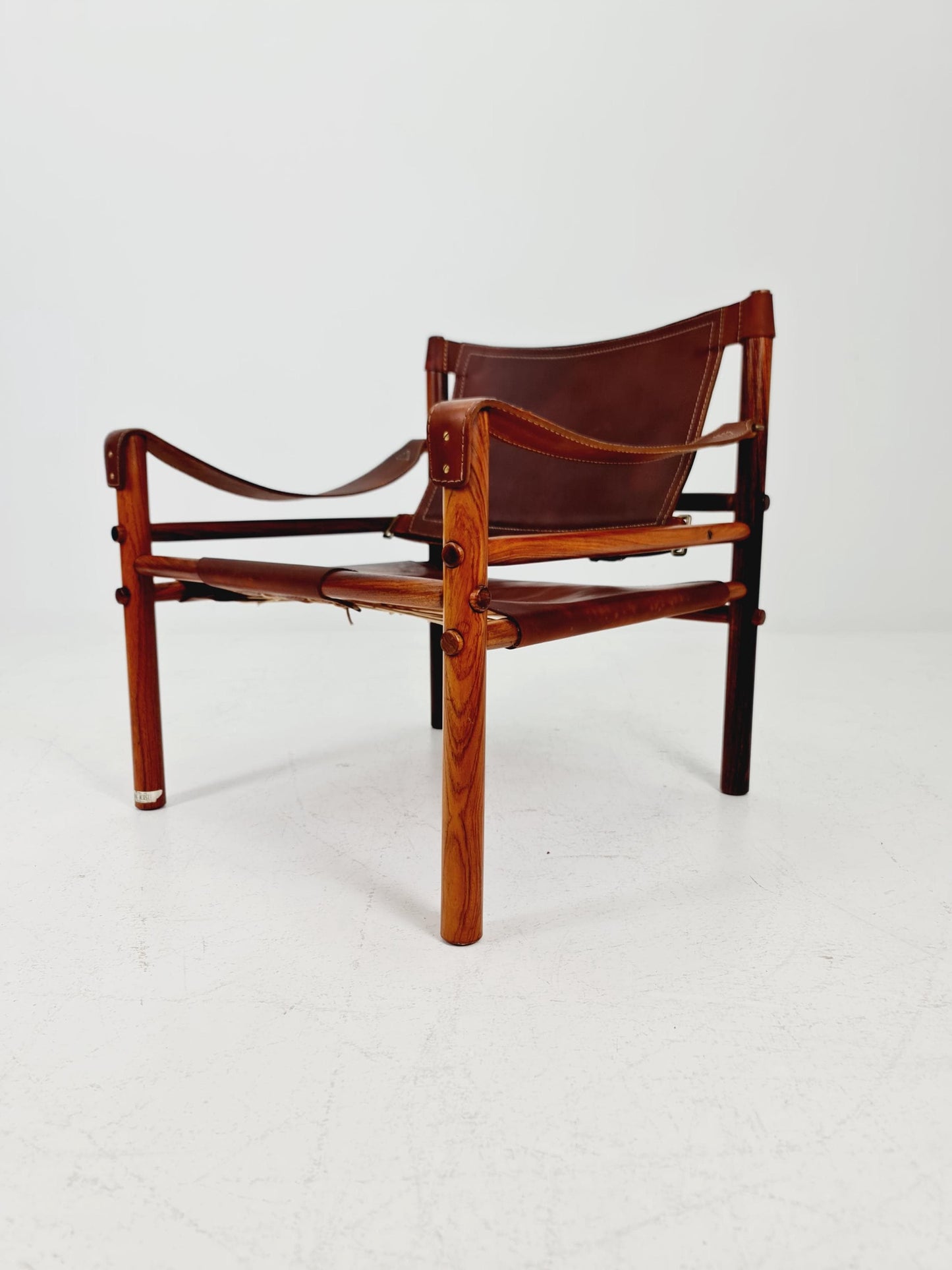 Rare Mid-century vintage Danish Lounge chair, (sirocco) By Arne Norell 1960s