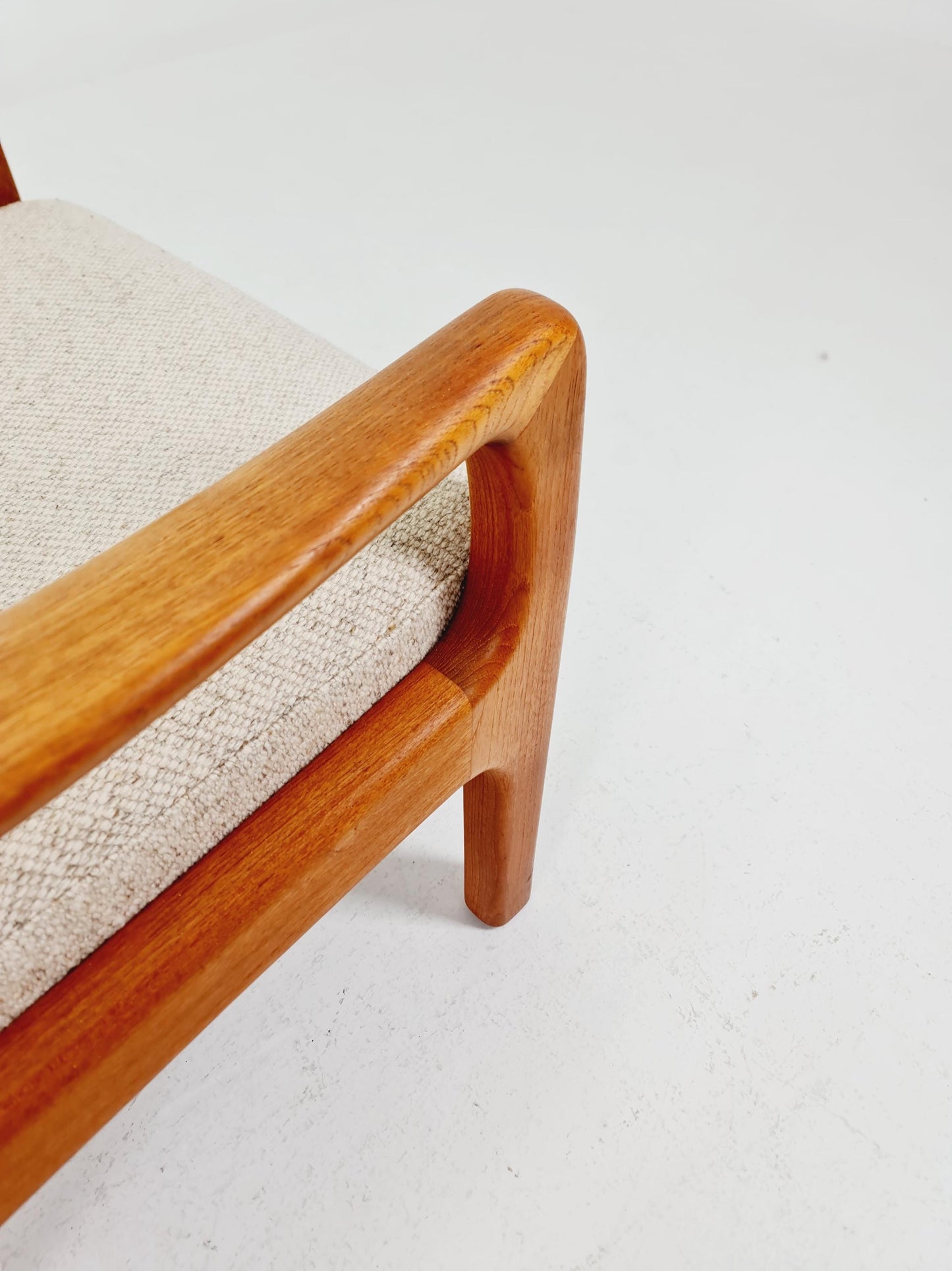 Mid century Danish easy lounge chairs by Juul Kristensen , 1970s, Set of 2