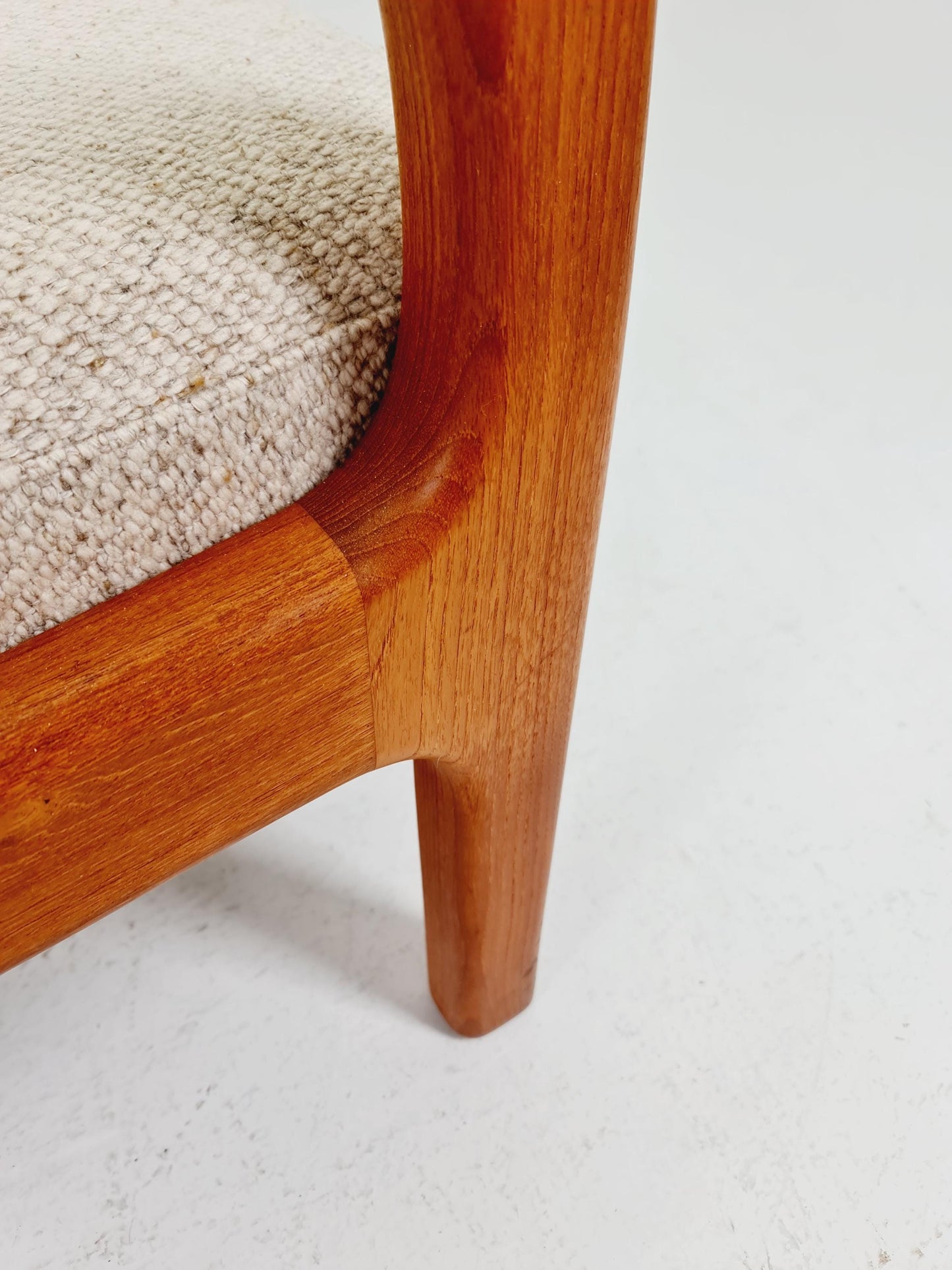 Mid century Danish easy lounge chairs by Juul Kristensen , 1970s, Set of 2