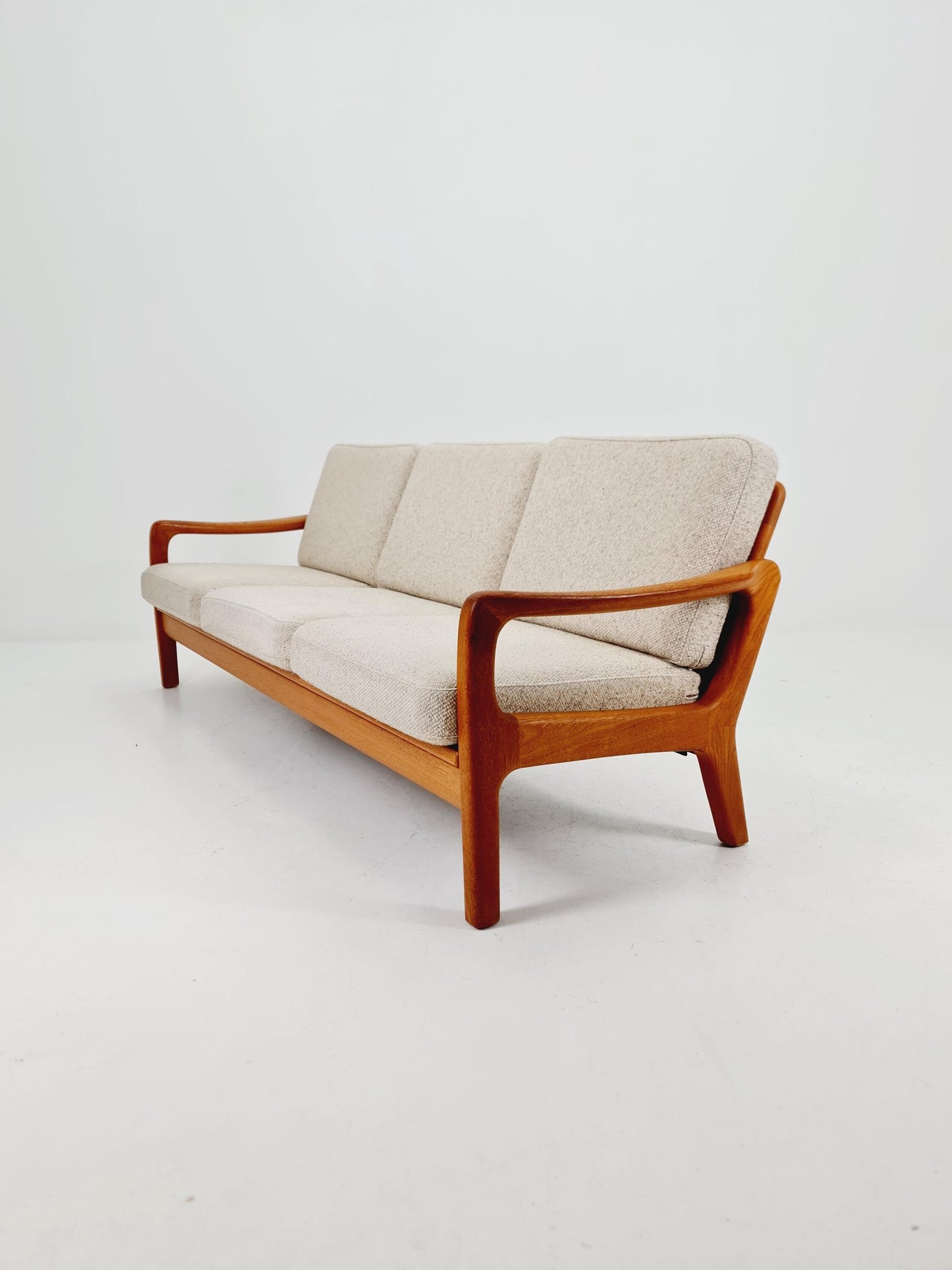 Mid-century Rare Danish teak lounge sofa/ Easy sofa /daybed BY Juul christiansen for JK Denmark , 1960s
