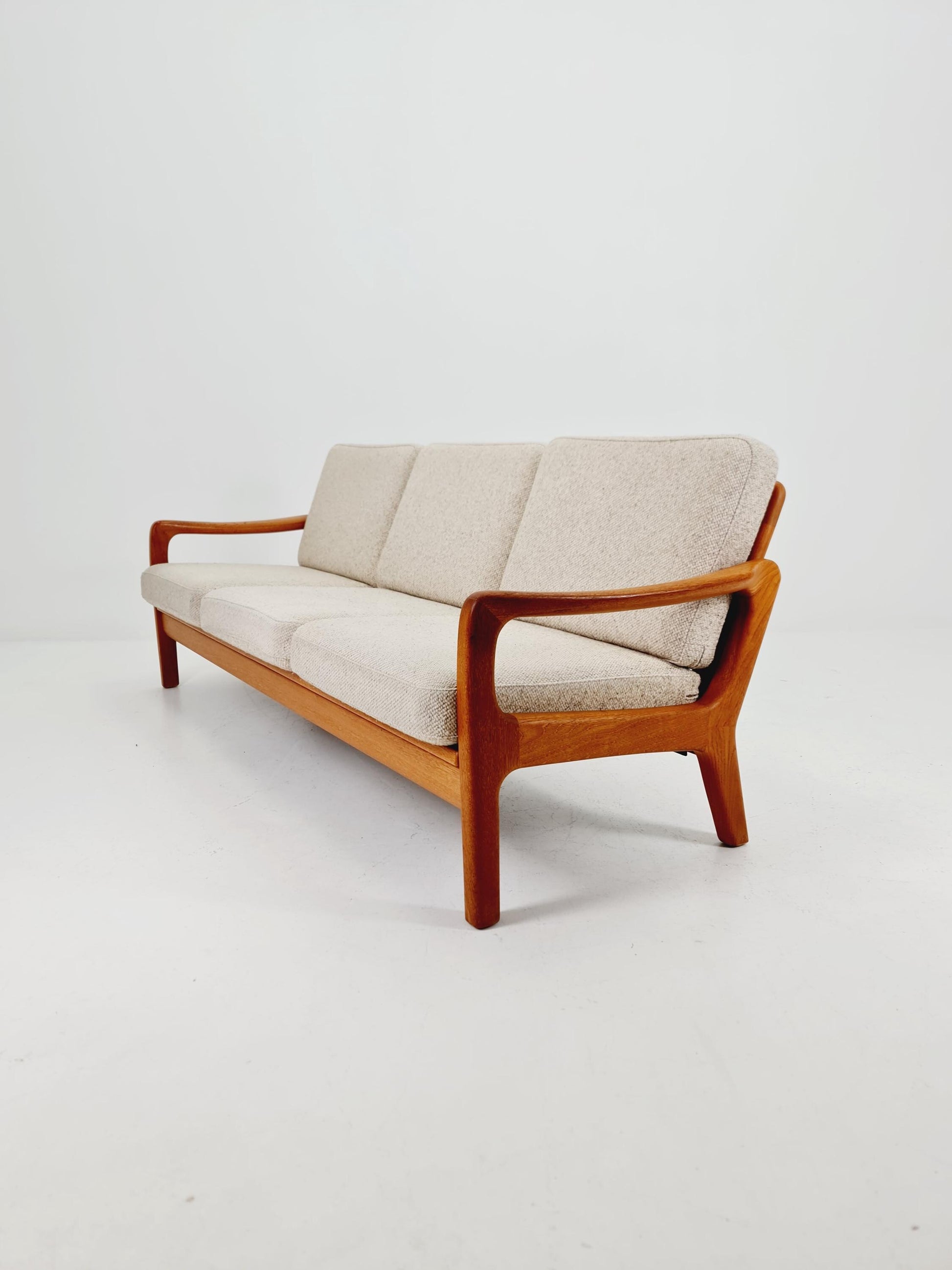 Mid-century Rare Danish teak lounge sofa/ Easy sofa /daybed BY Juul christiansen for JK Denmark , 1960s