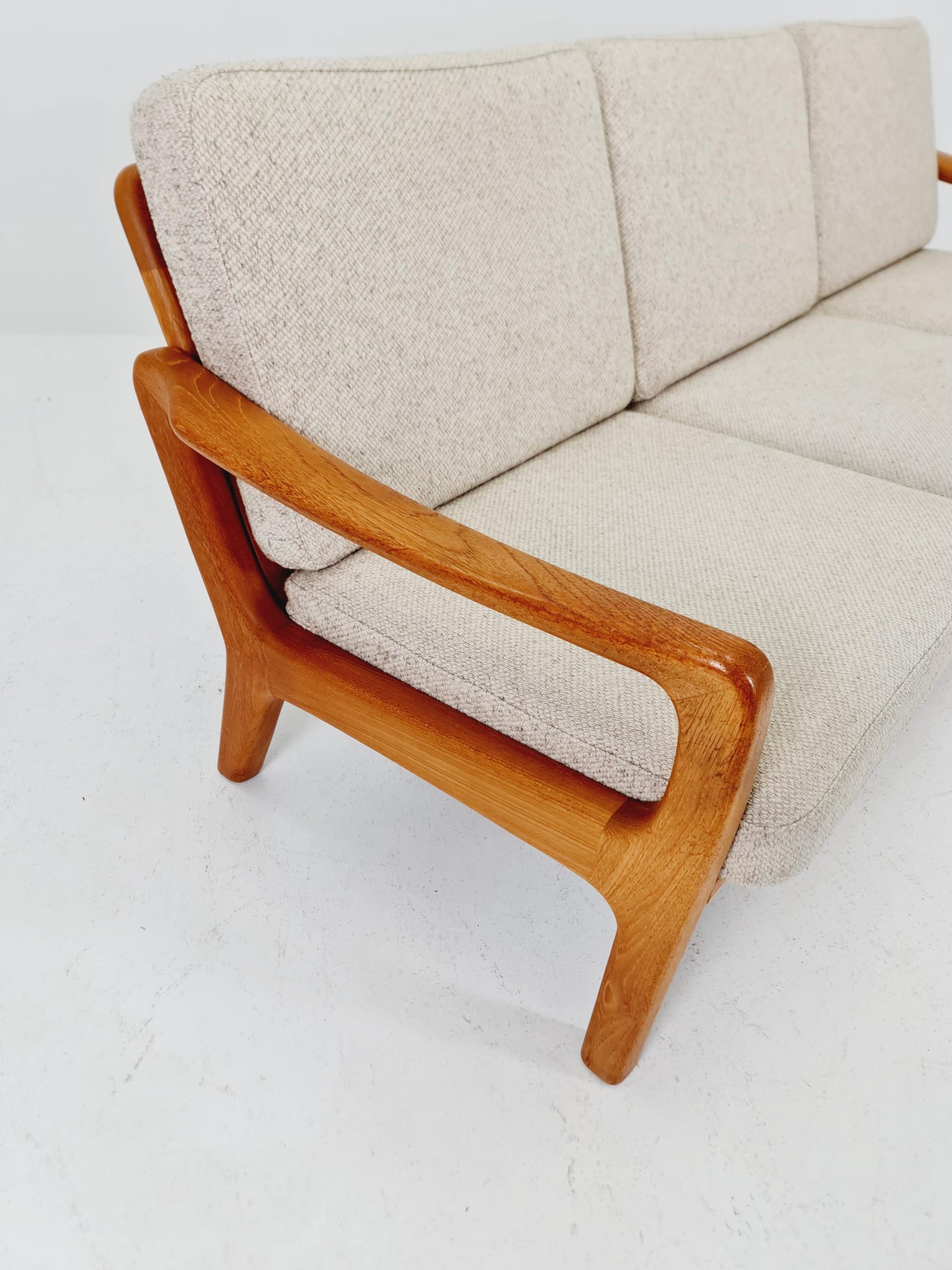 Mid-century Rare Danish teak lounge sofa/ Easy sofa /daybed BY Juul christiansen for JK Denmark , 1960s