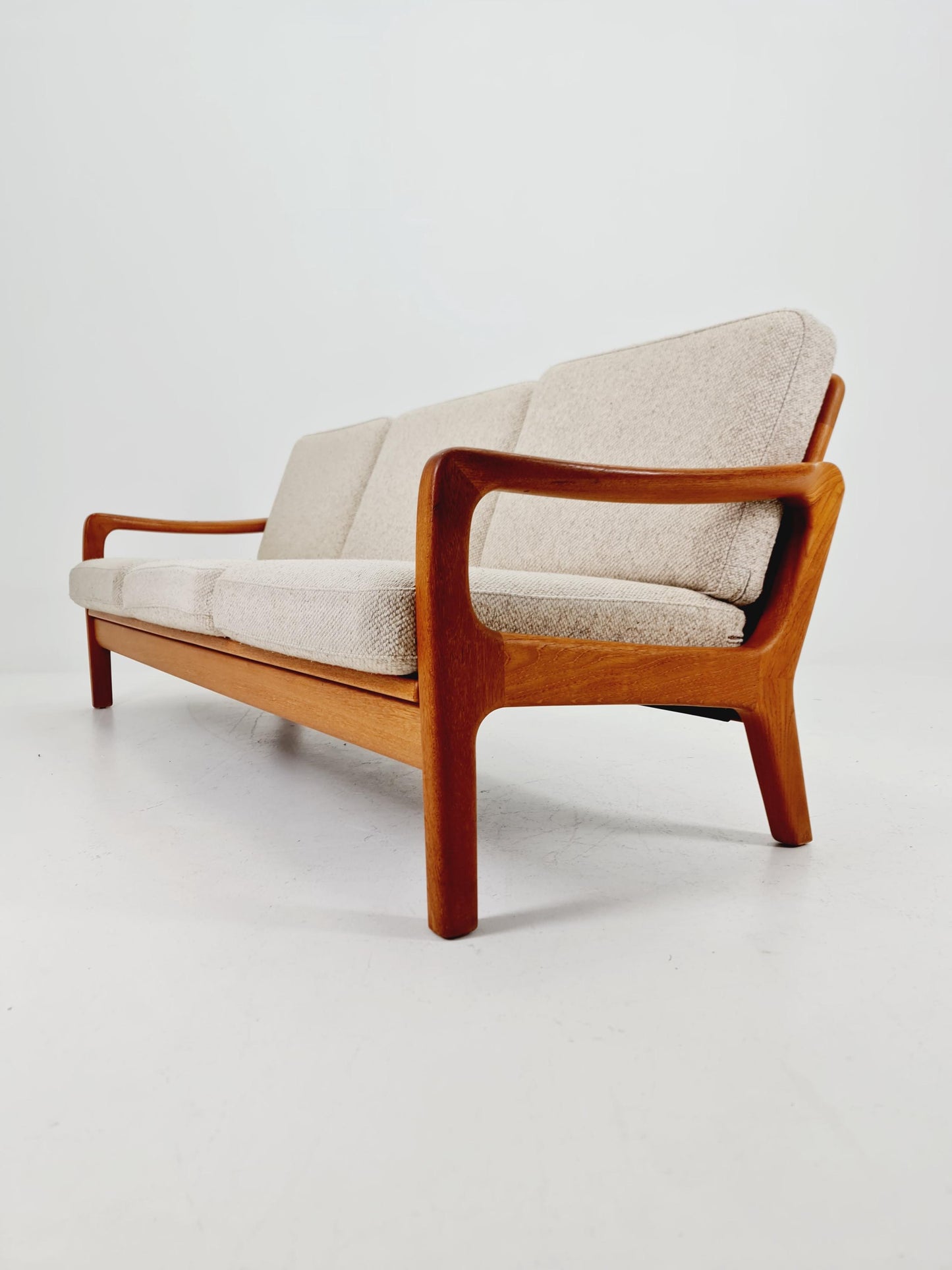 Mid-century Rare Danish teak lounge sofa/ Easy sofa /daybed BY Juul christiansen for JK Denmark , 1960s