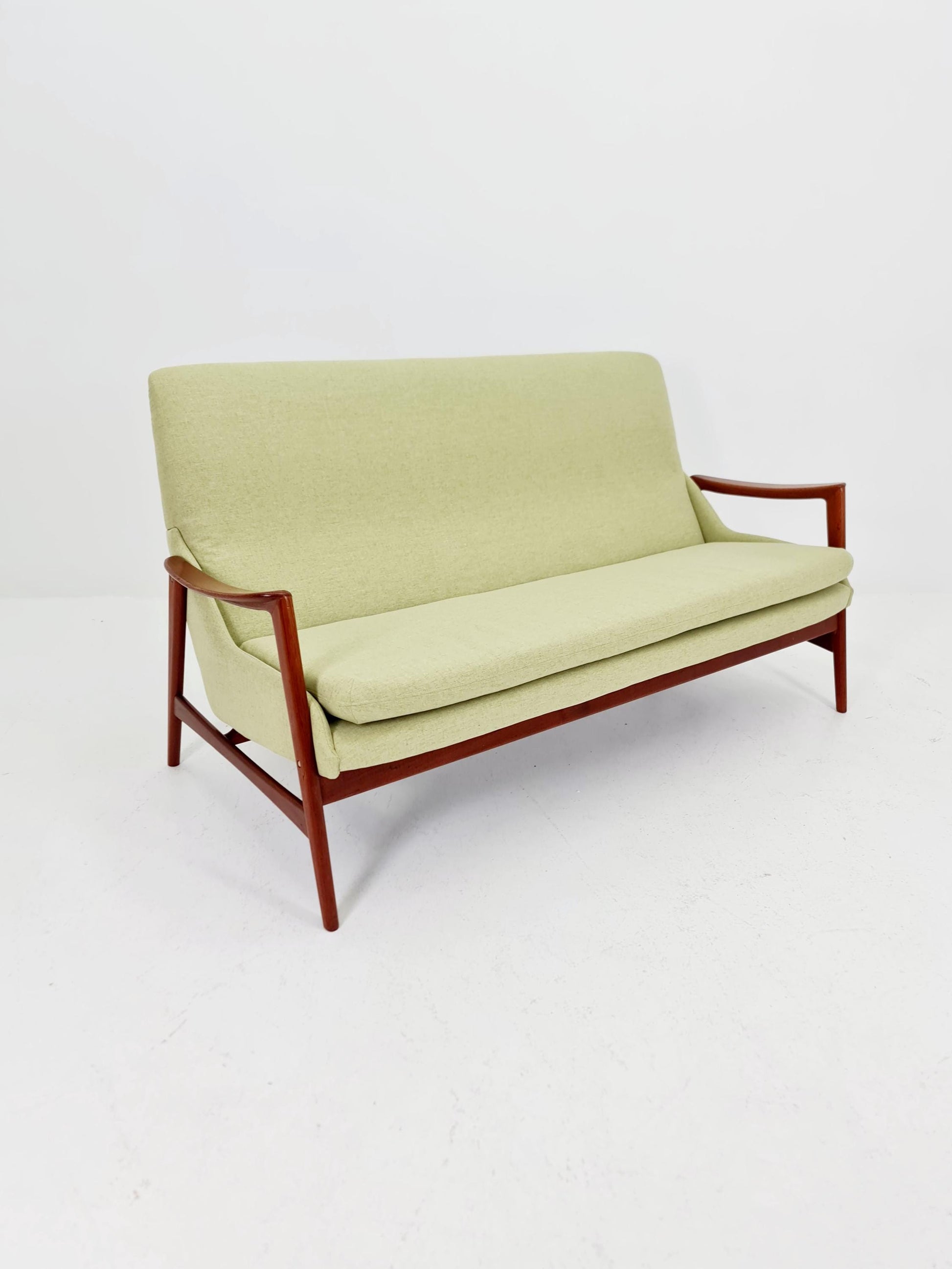 Super Rare Danish Modern Teak Sofa BY Ingmar Relling for Westnofa , 1960s