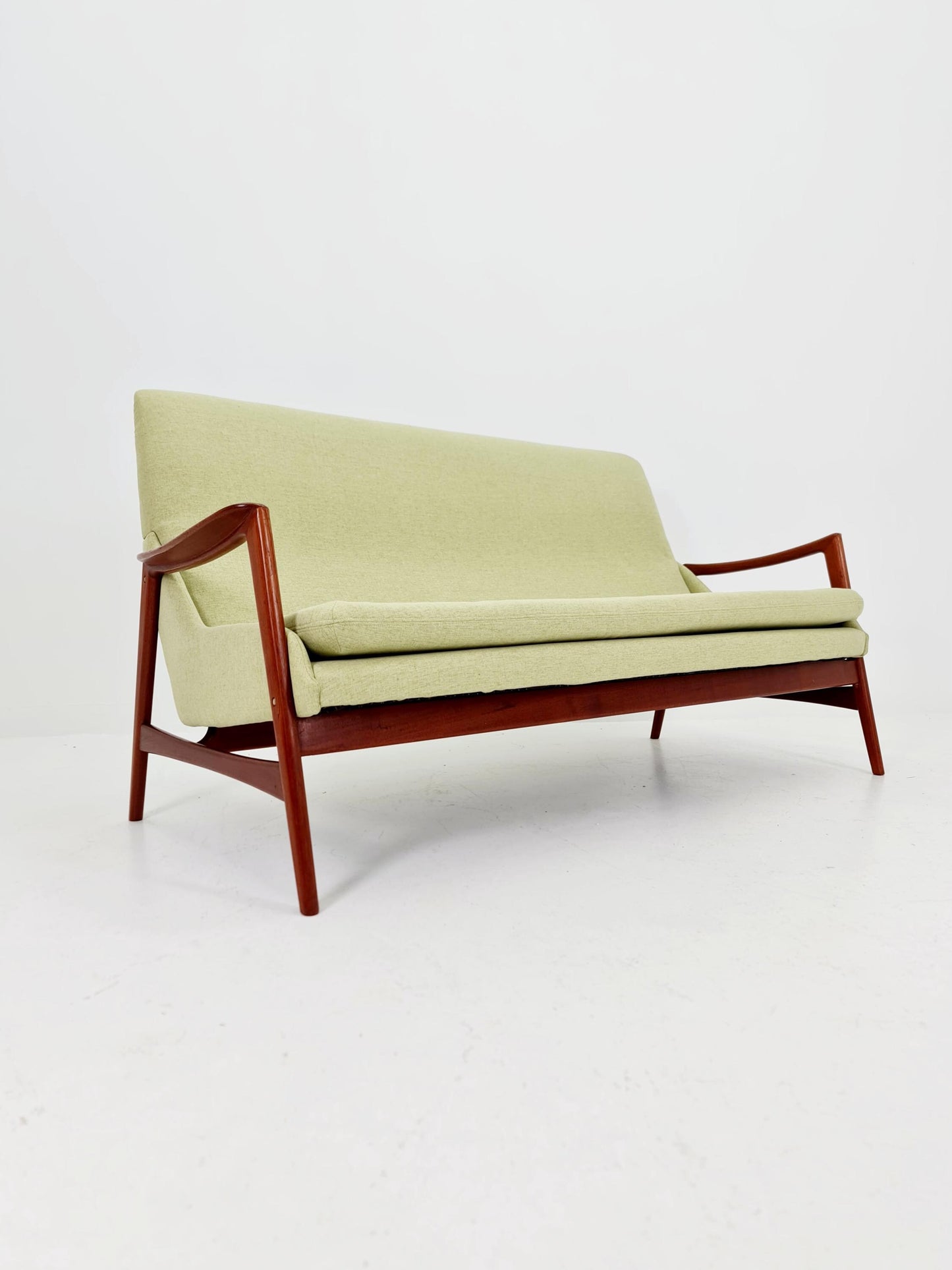 Super Rare Danish Modern Teak Sofa BY Ingmar Relling for Westnofa , 1960s