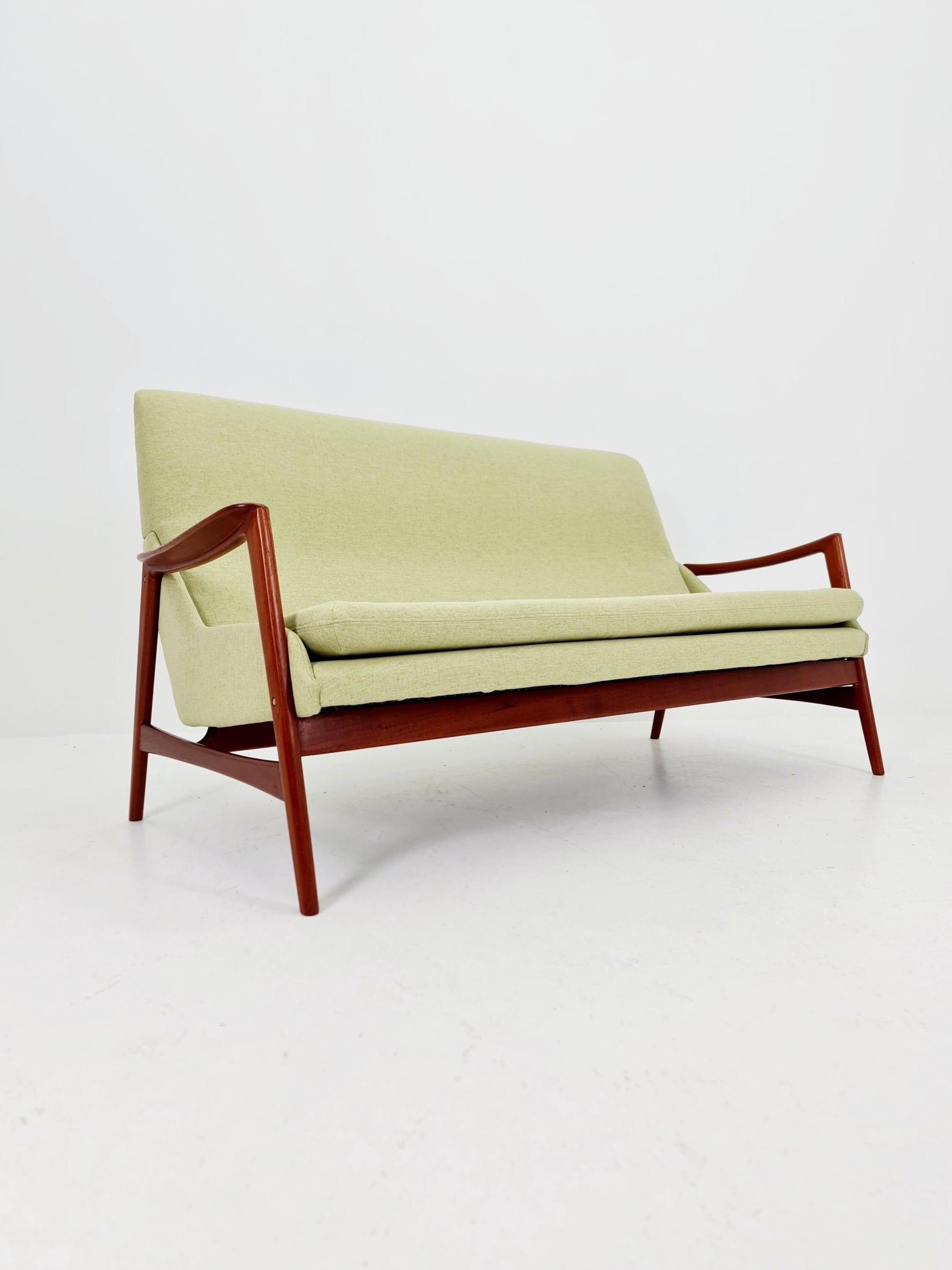 Super Rare Danish Modern Teak Sofa BY Ingmar Relling for Westnofa , 1960s