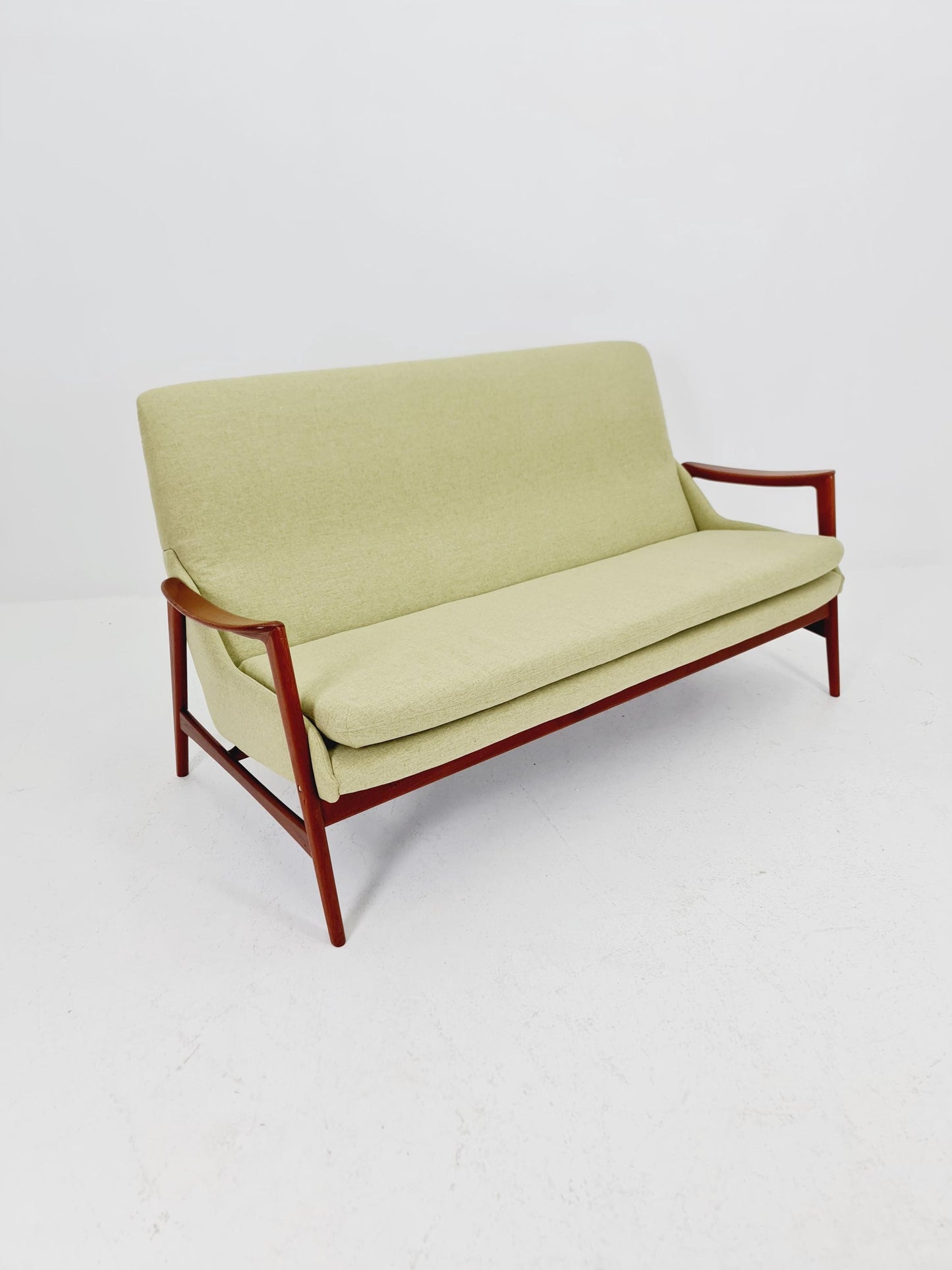 Super Rare Danish Modern Teak Sofa BY Ingmar Relling for Westnofa , 1960s