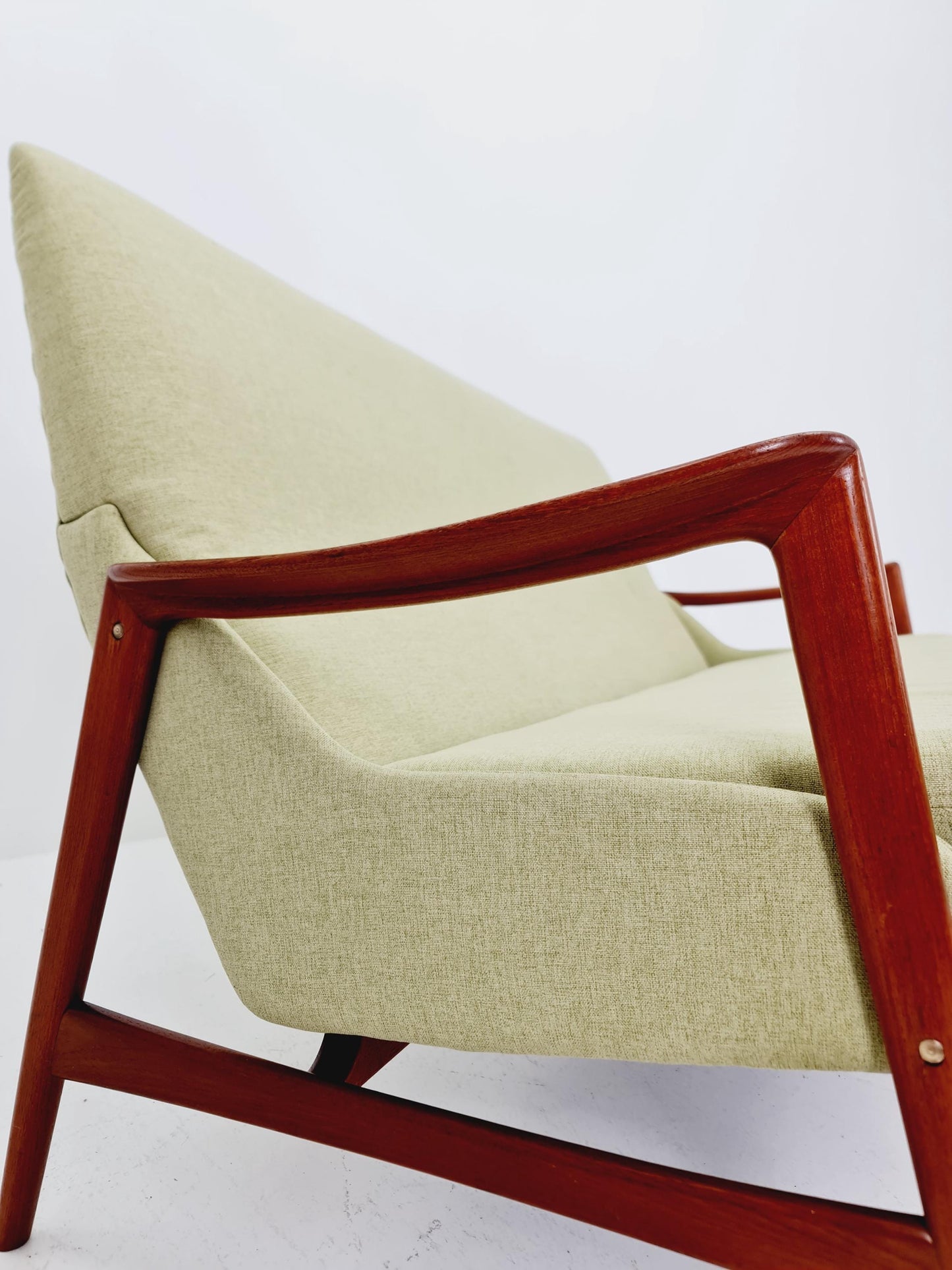Super Rare Danish Modern Teak Sofa BY Ingmar Relling for Westnofa , 1960s