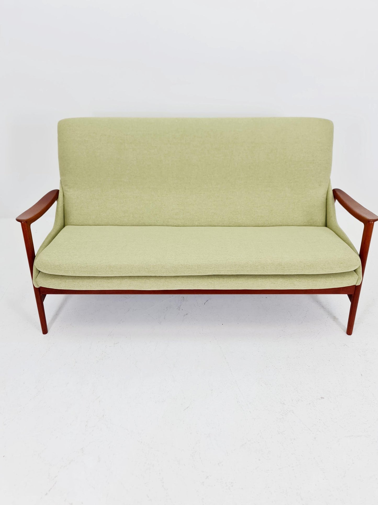 Super Rare Danish Modern Teak Sofa BY Ingmar Relling for Westnofa , 1960s
