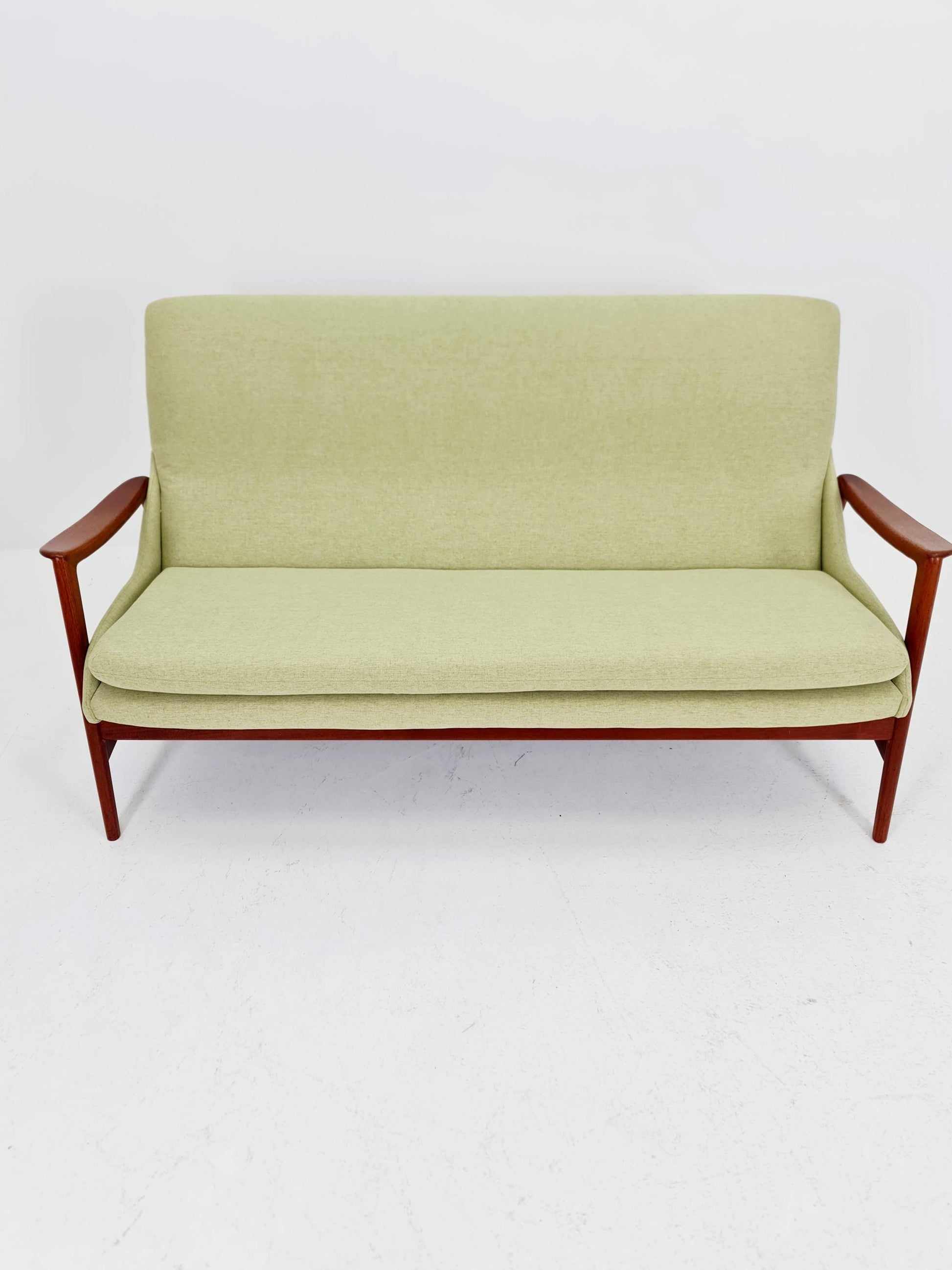 Super Rare Danish Modern Teak Sofa BY Ingmar Relling for Westnofa , 1960s