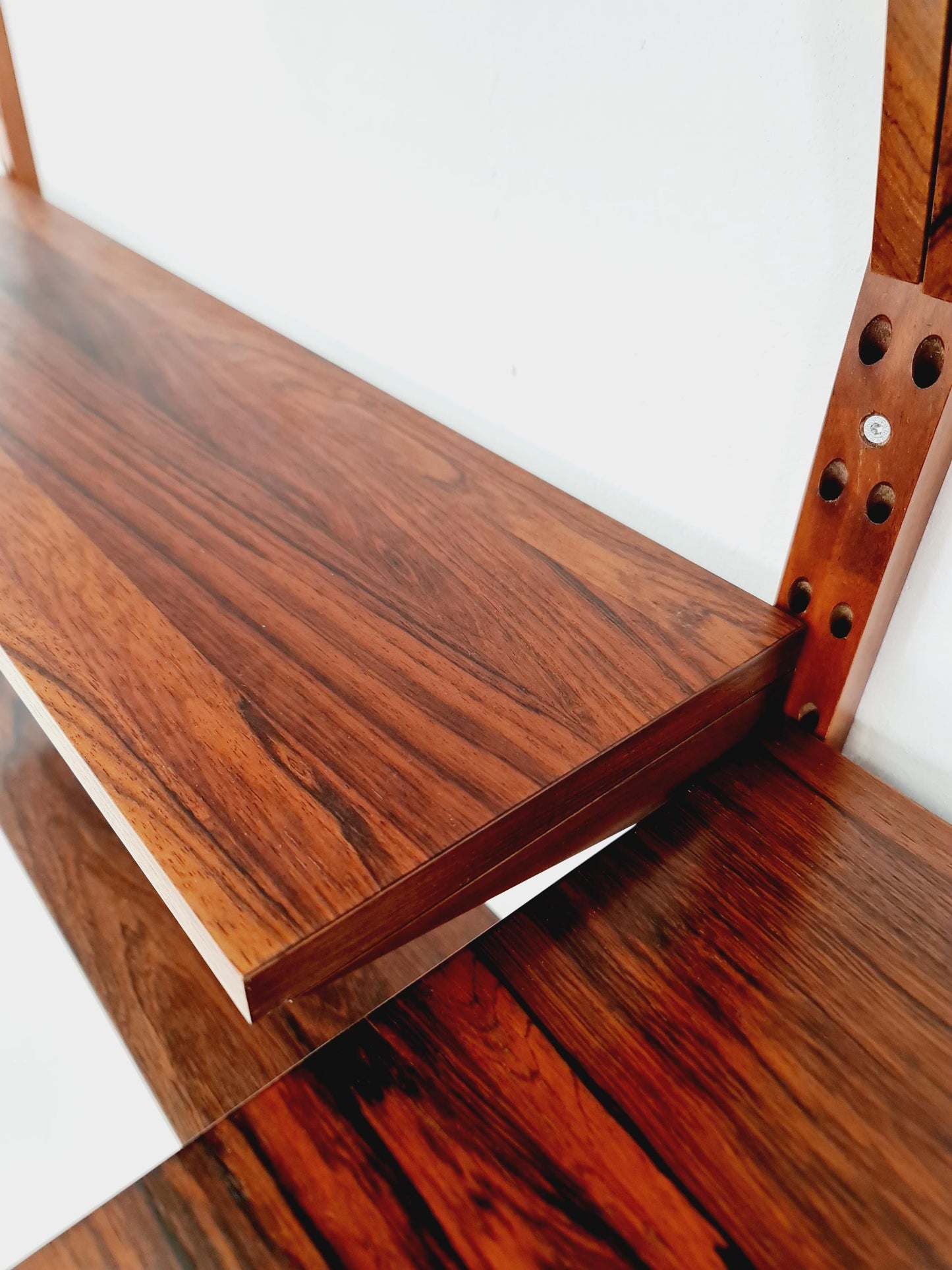 Midcentury Danish Rosewood Shelving Unit With Desk , by Poul Cadovius, 1960s