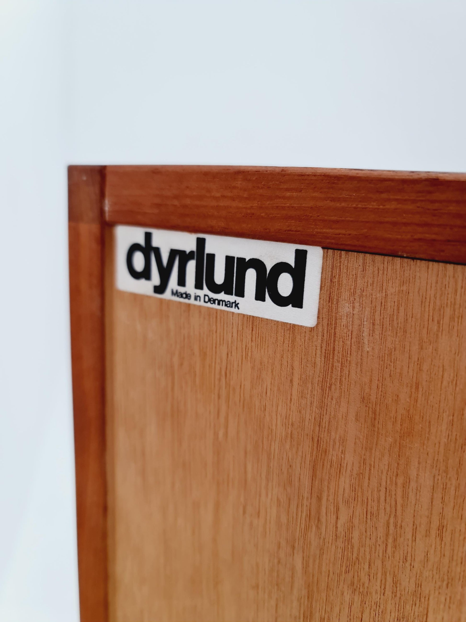 Rare Mid century Modern Danish teak chest of drawers by Dyrlund , 1960s
