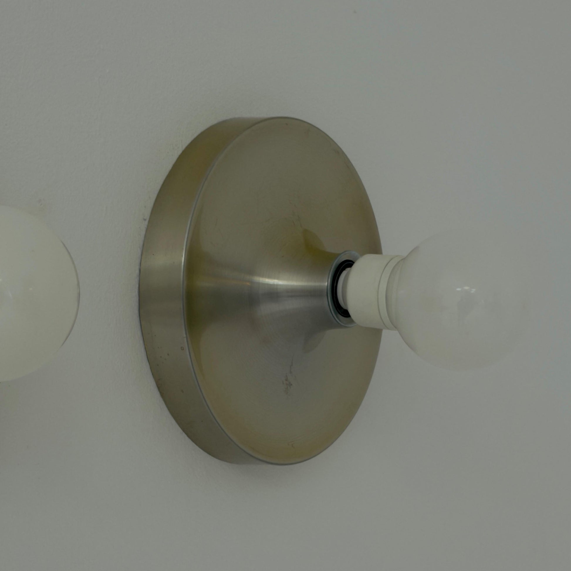 Ser of 2 Space age wall lights selection by Charlotte Perriand for Les Arcs, 1970 France