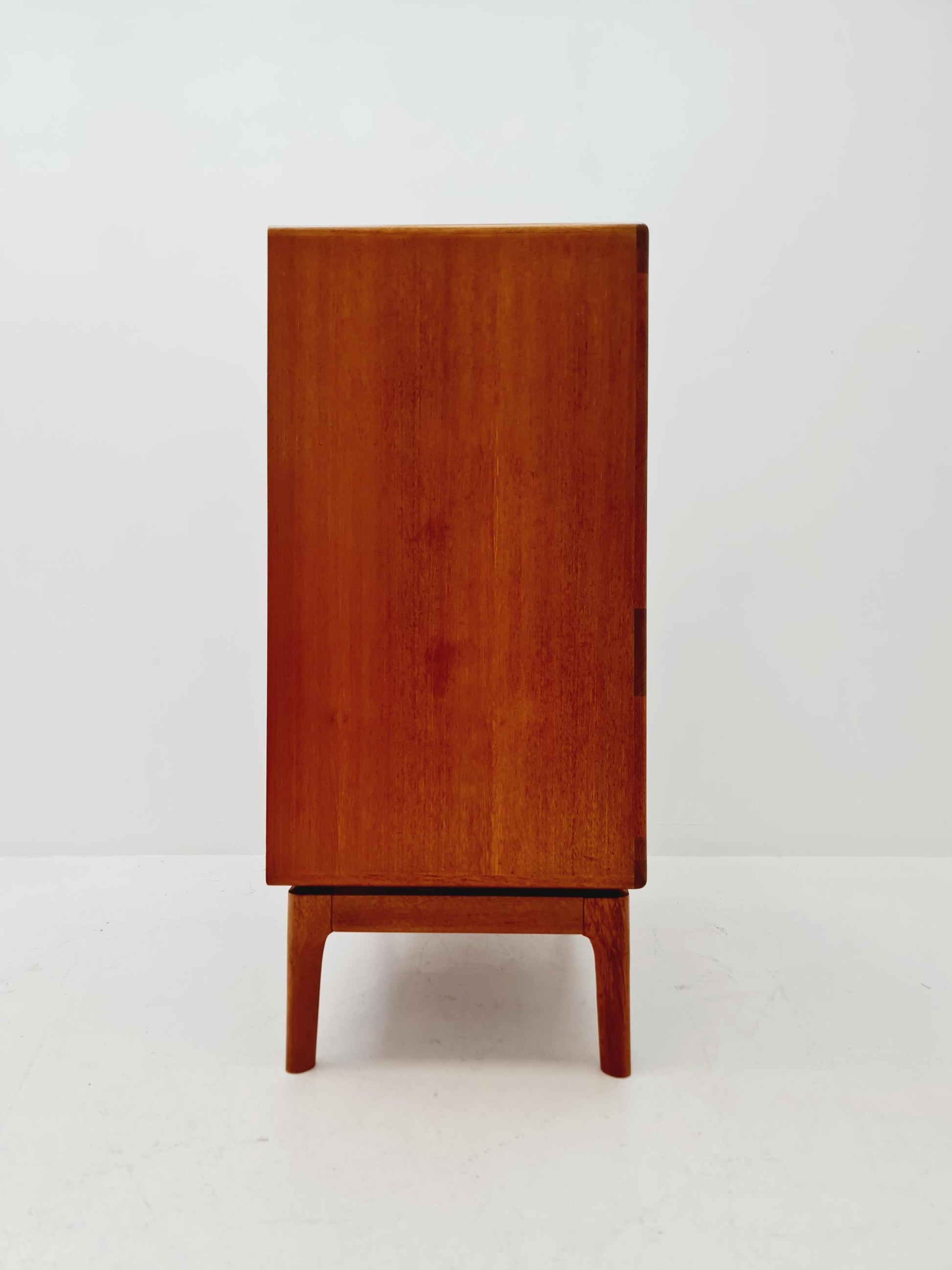 Mid century Solid Danish teak hallway cabinet,TV & Record cabinet By Dyrlund 1960s