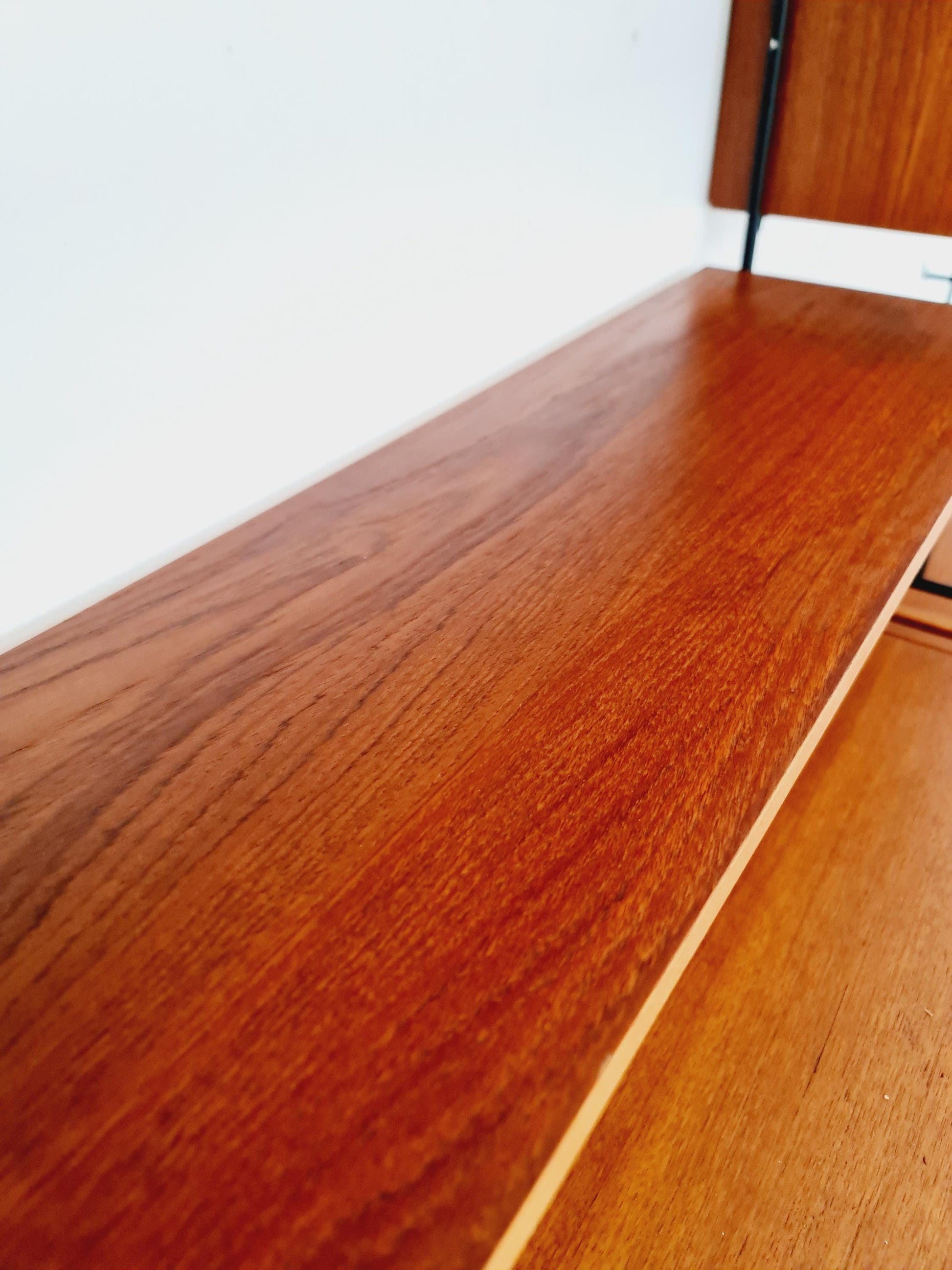 Mid century Teak shelving unit by Hilker for Omnia, Germany 1960s