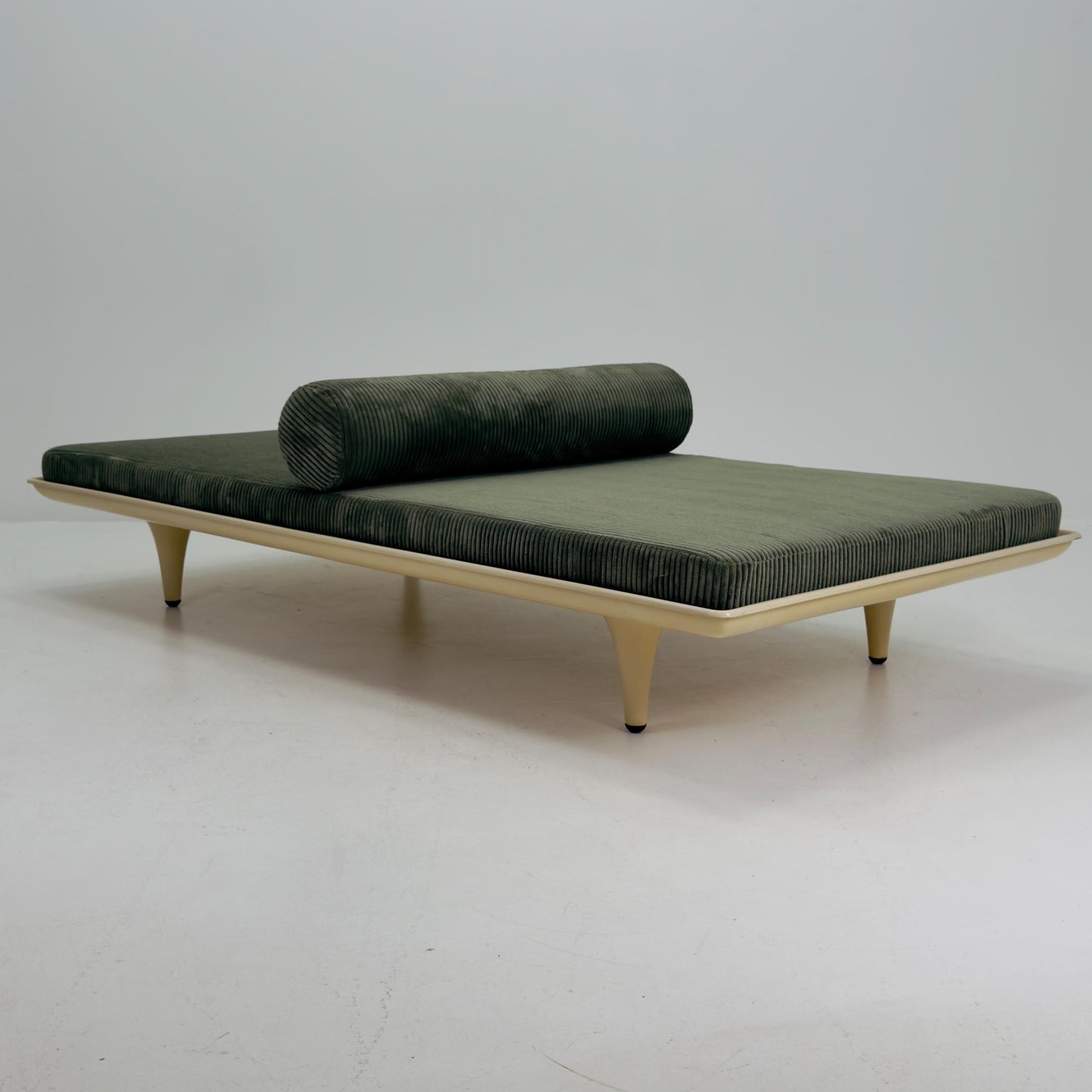 Rare Space Age Fiberglass Daybed Sofa Bed, Germany 1980s