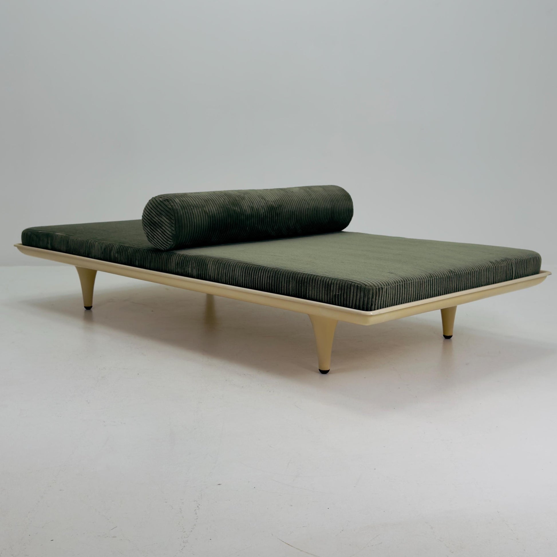 Rare Space Age Fiberglass Daybed Sofa Bed, Germany 1980s