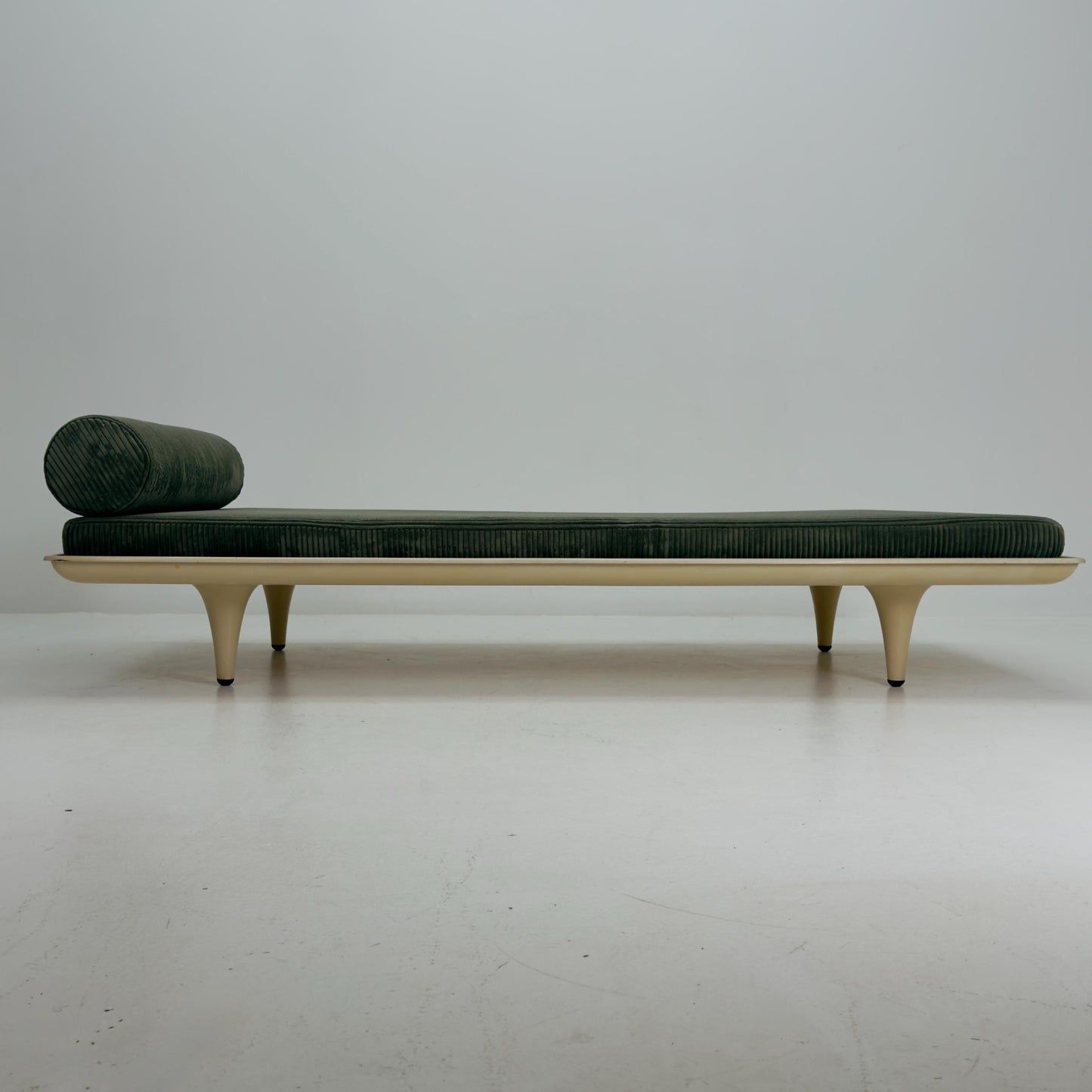 Rare Space Age Fiberglass Daybed Sofa Bed, Germany 1980s