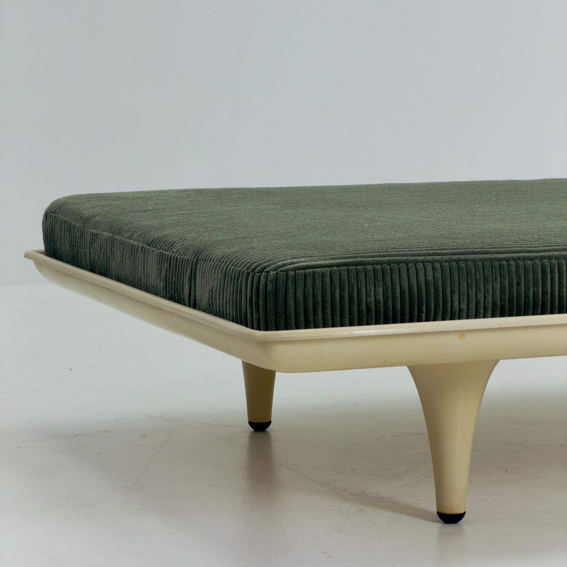 Rare Space Age Fiberglass Daybed Sofa Bed, Germany 1980s