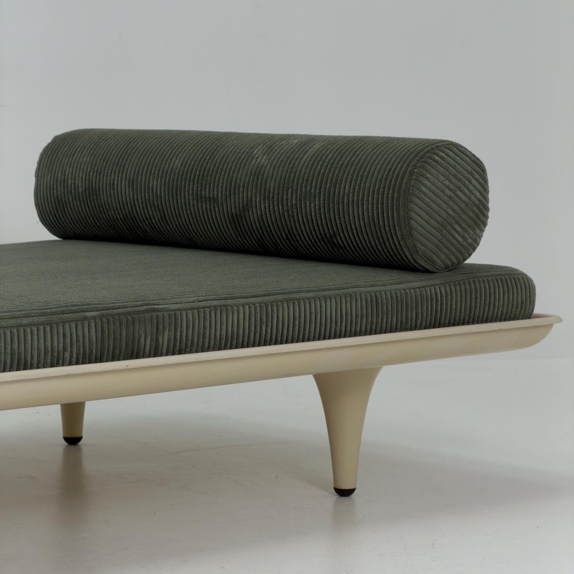 Rare Space Age Fiberglass Daybed Sofa Bed, Germany 1980s