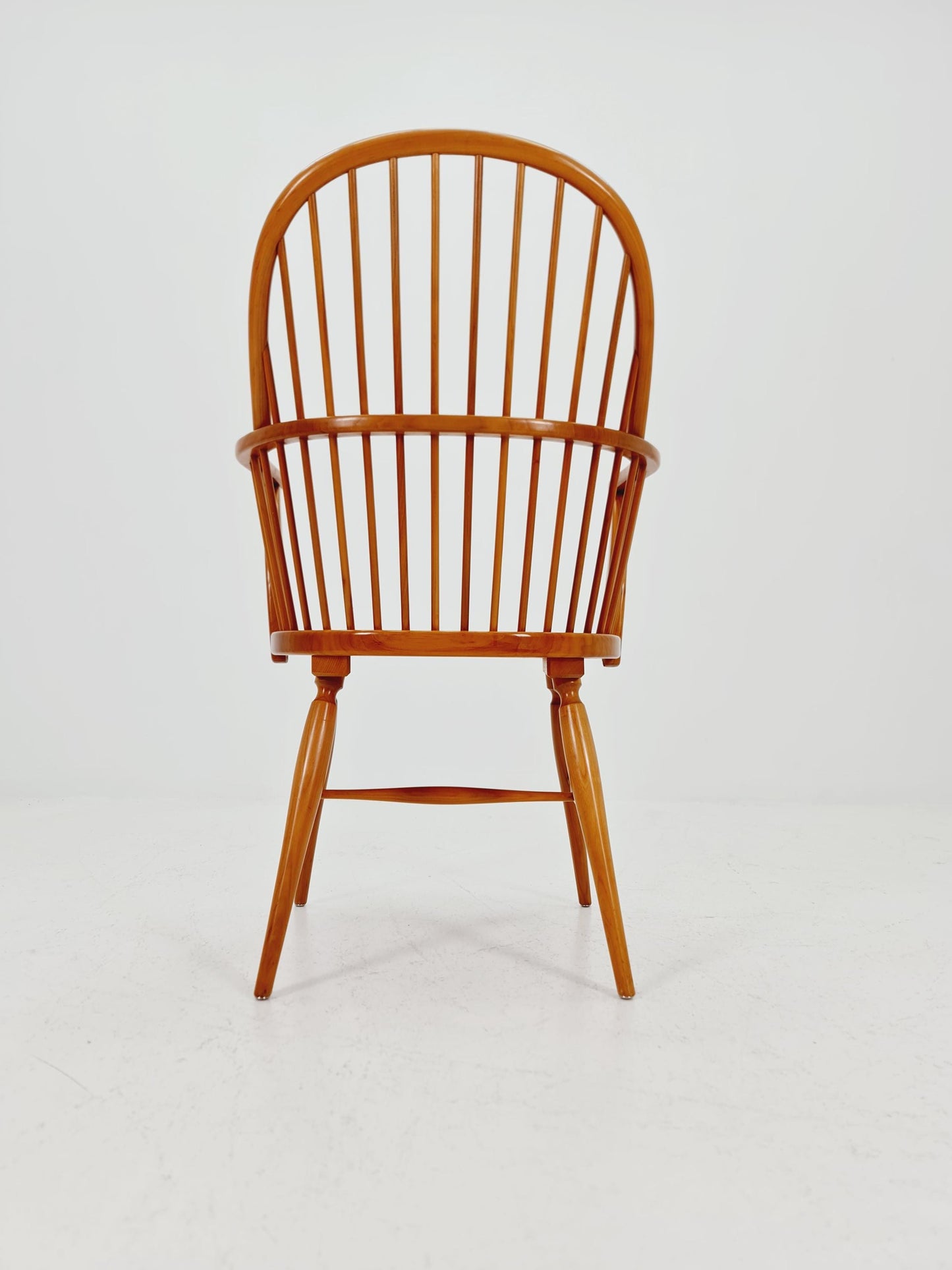 Danish Ash wood Chair by Frits Henningsen Windsor chair model FH 38 , 1960s