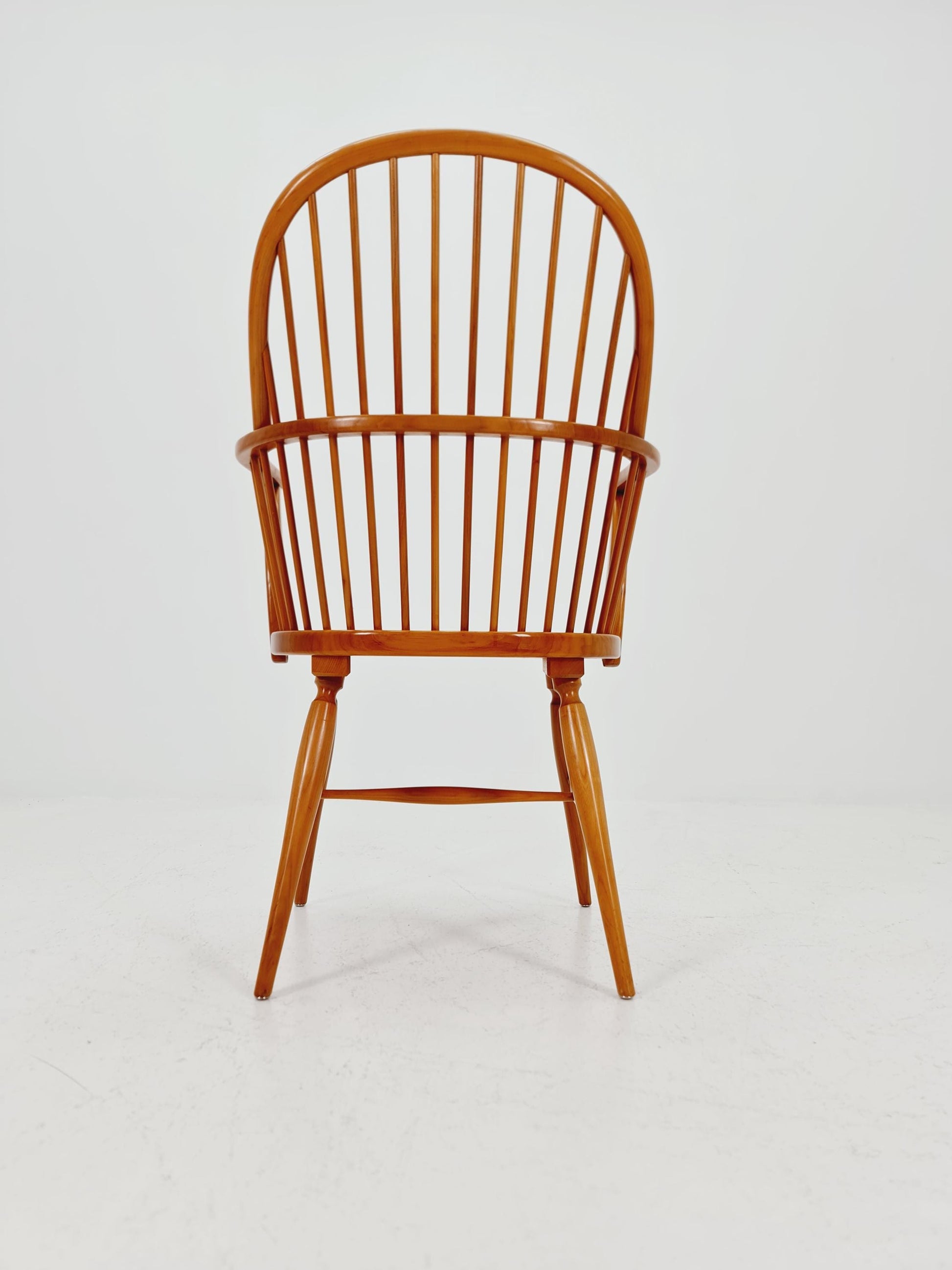 Danish Ash wood Chair by Frits Henningsen Windsor chair model FH 38 , 1960s