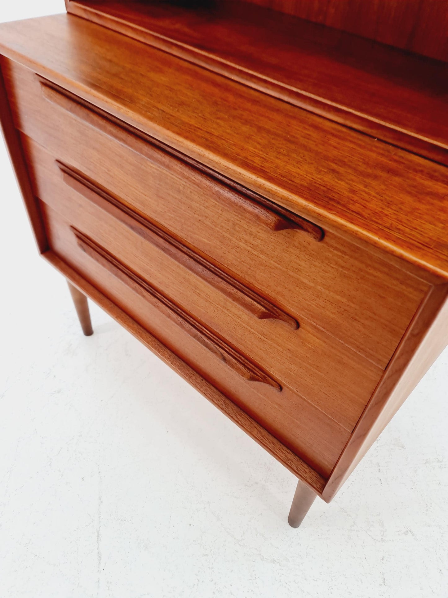 Mid Century Modern danish chest of drawers cabinet teak Display / Vitrine ,1960s