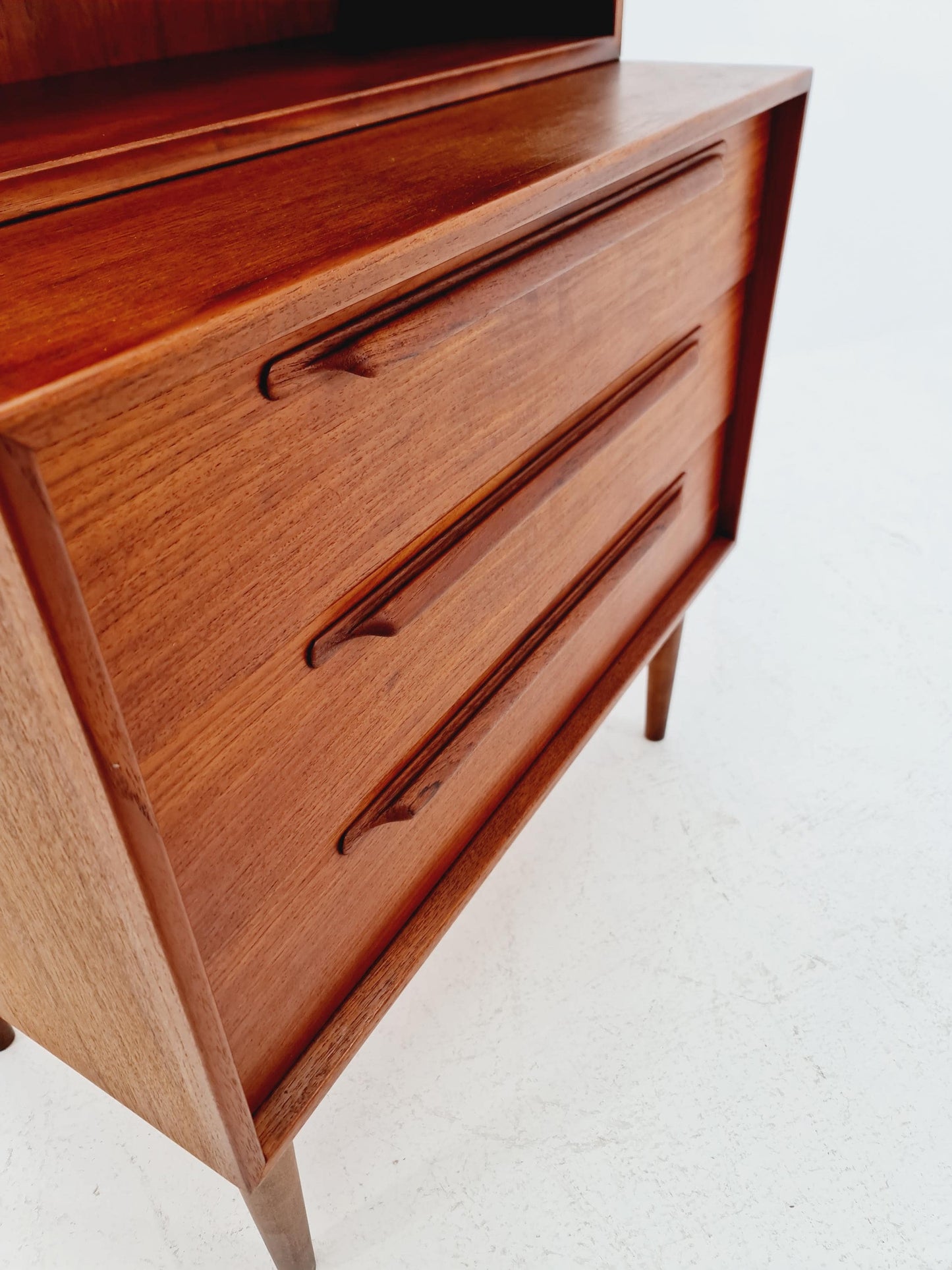 Mid Century Modern danish chest of drawers cabinet teak Display / Vitrine ,1960s