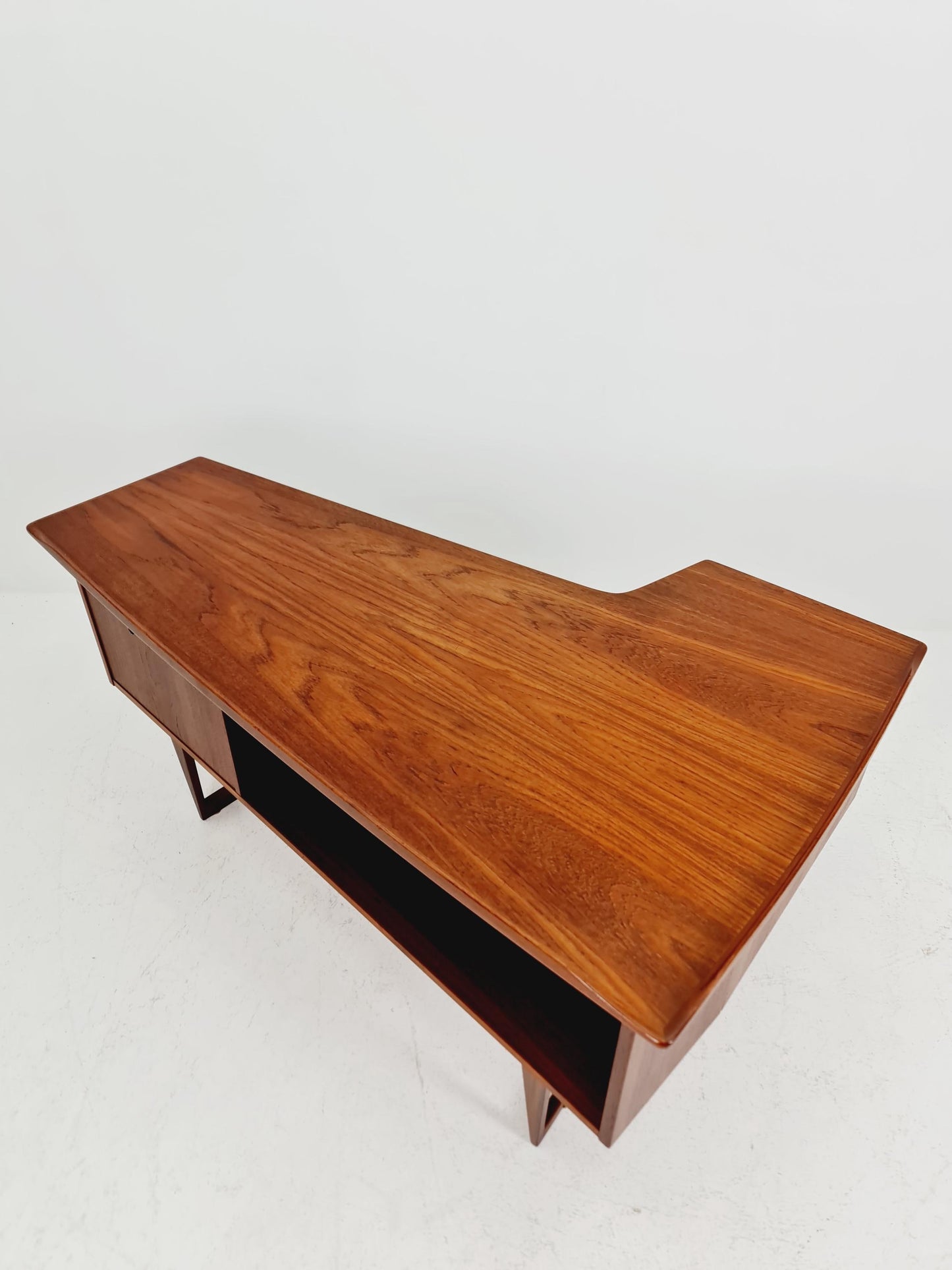 Danish teak desk model Executive Desk by Peter Lovig Nielsen for Hedensted, 1960s