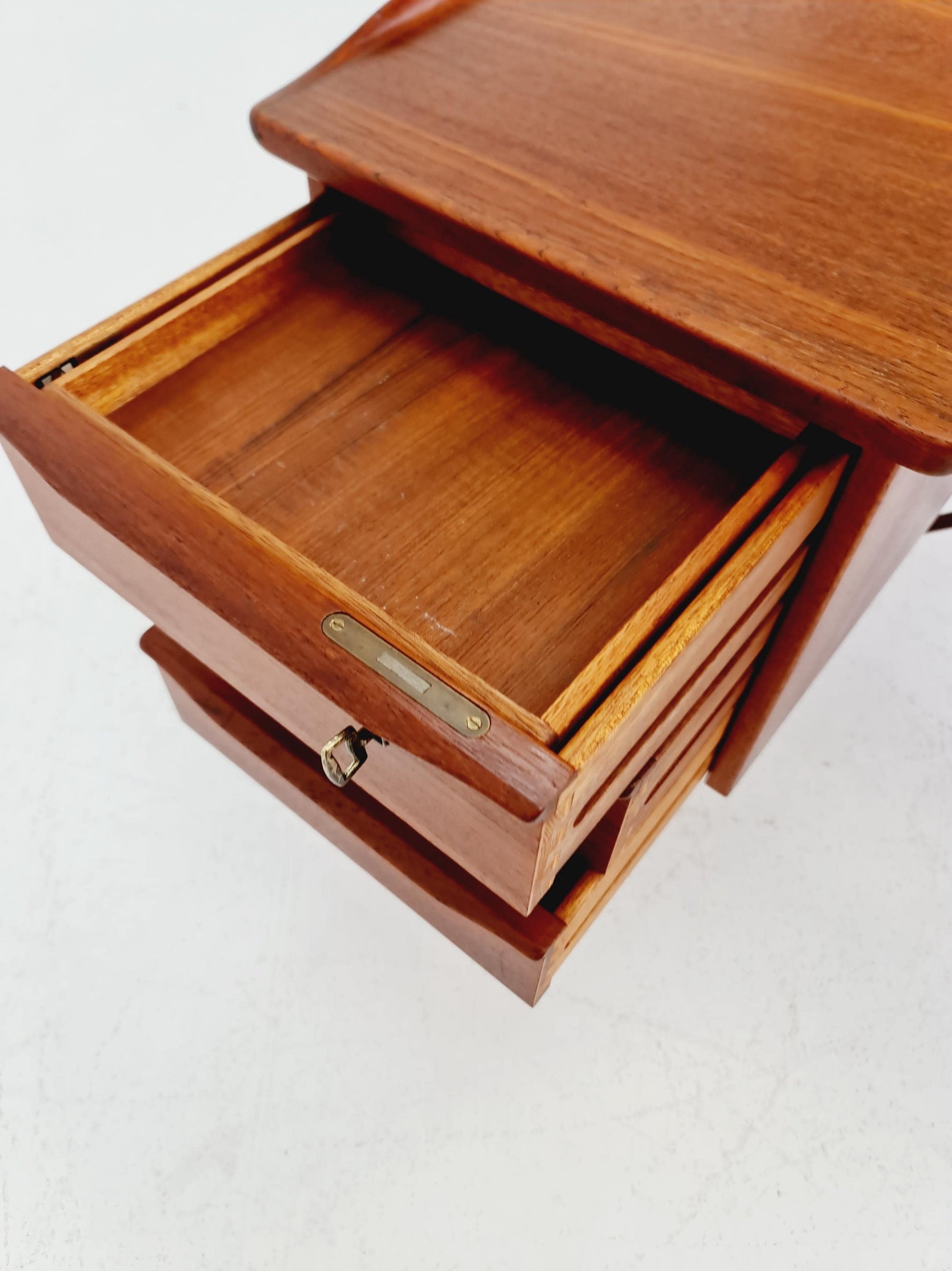Danish teak desk model Executive Desk by Peter Lovig Nielsen for Hedensted, 1960s