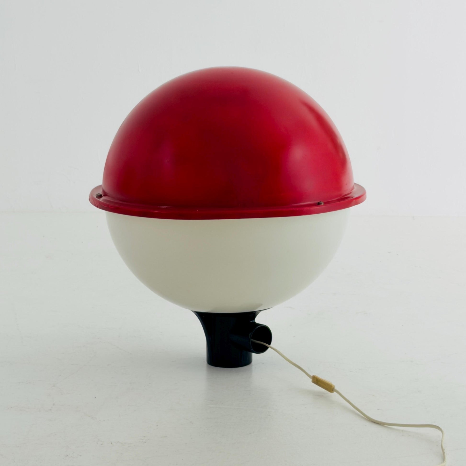 Rare Space Age Poké Ball Table Lamp / Floor Lamp, Germany 1980s