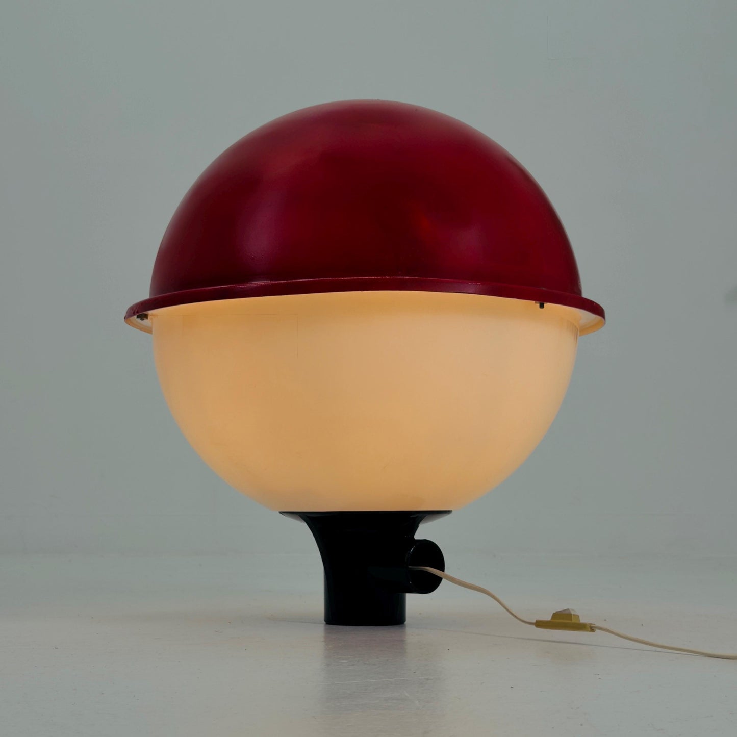 Rare Space Age Poké Ball Table Lamp / Floor Lamp, Germany 1980s