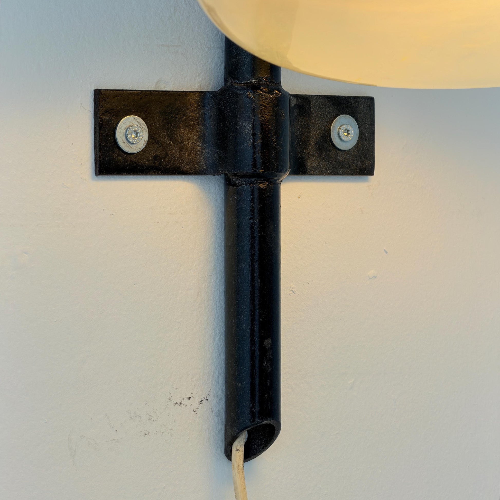 Mid Century Bauhaus Industrial Wall Lamp Hungary 1970s