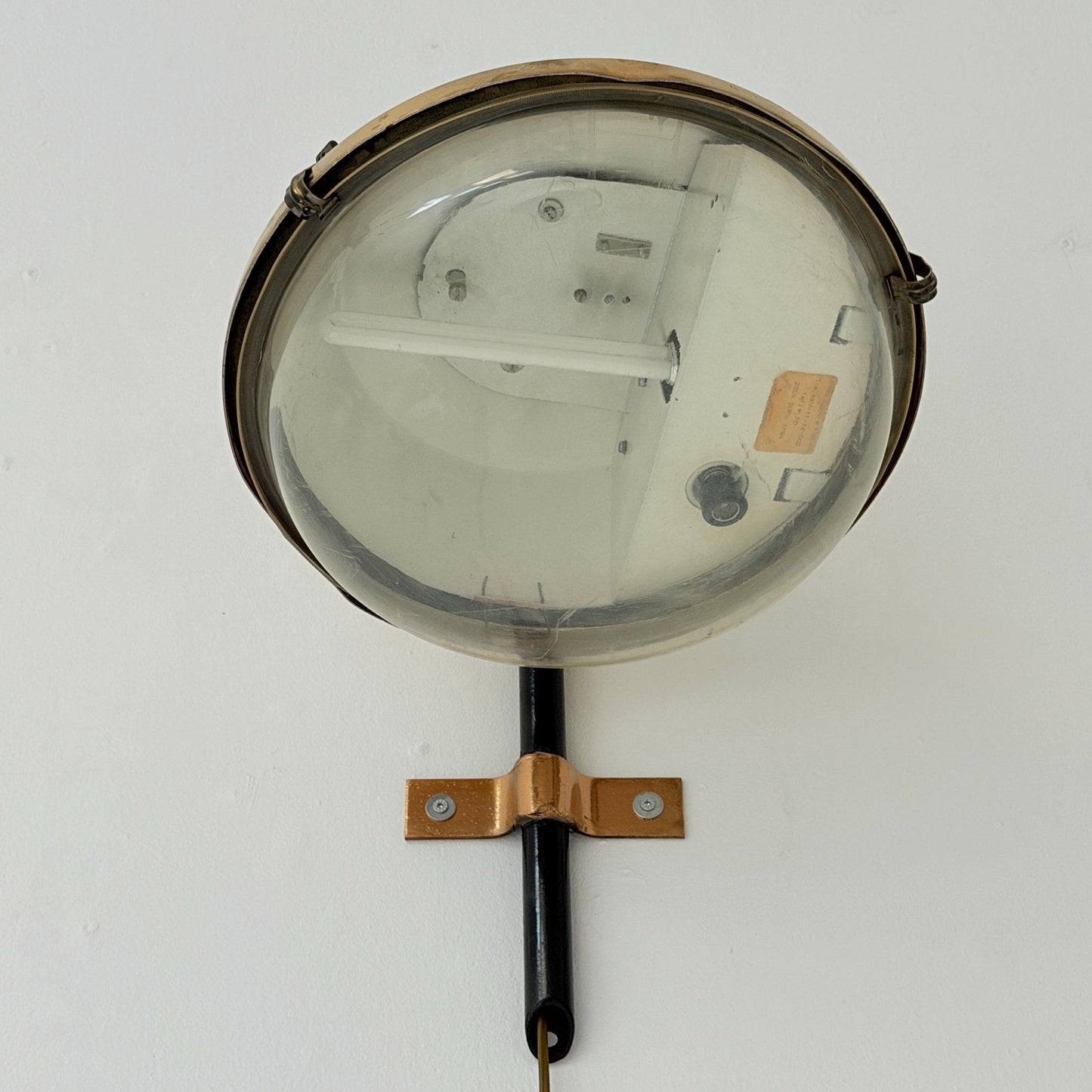 Mid Century Bauhaus Industrial Wall Lamp Hungary 1970s