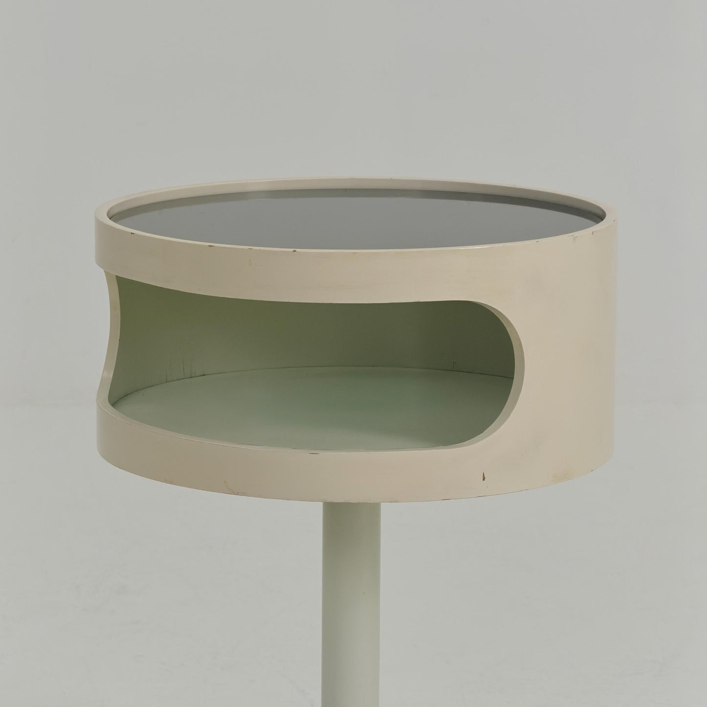 Mid-Century Space Age LUNA Side Table by Opal Germany, 1970s