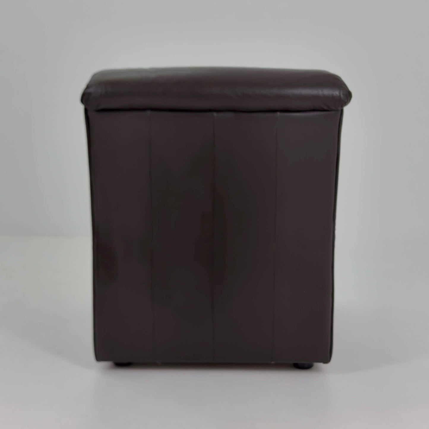 Mid-Century Chocolate Brown Leather Lounge Chair by Dreipunkt International, Germany, 1970s