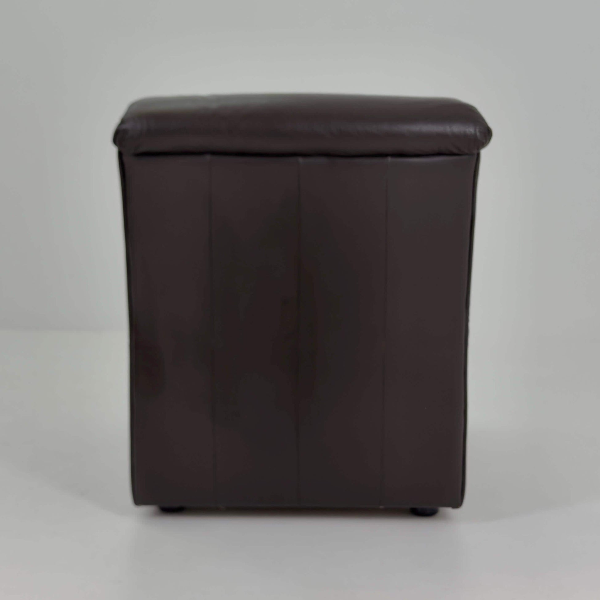 Mid-Century Chocolate Brown Leather Lounge Chair by Dreipunkt International, Germany, 1970s