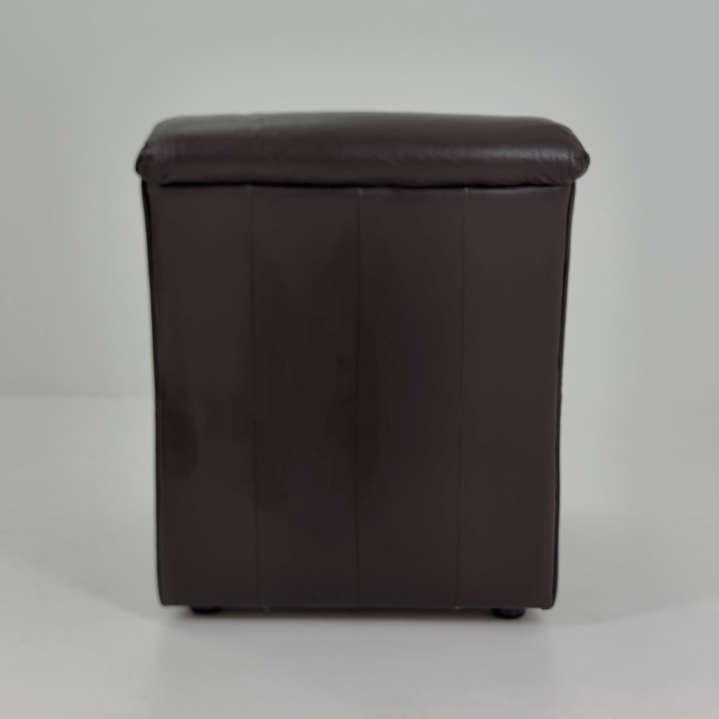 Mid-Century Chocolate Brown Leather Lounge Chair by Dreipunkt International, Germany, 1970s