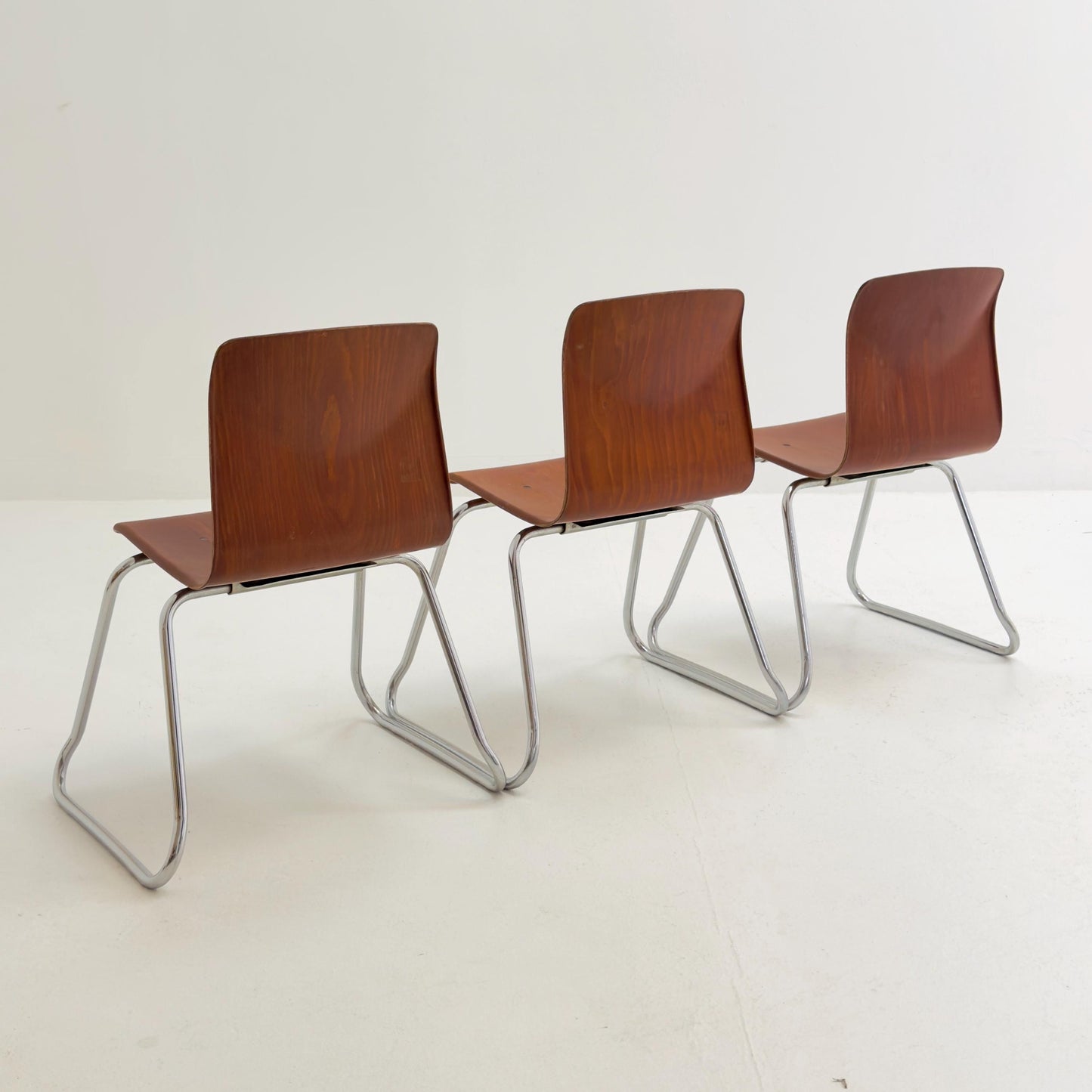 1 of 3 Mid Century Pagholz Chair by Thur-Op, Germany 1990s