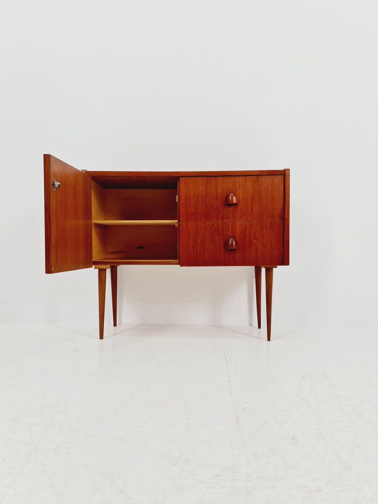 Midcentury Danish teak Side table/ Bedside table, 1960s