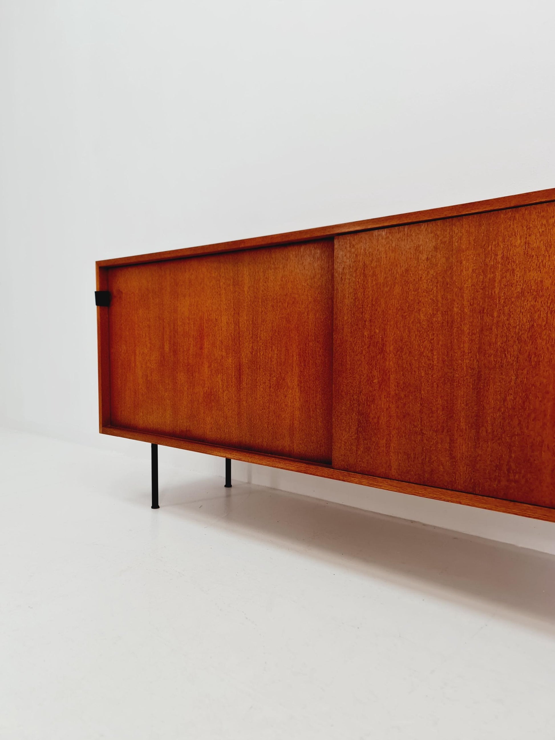Super Rare Mid Century Modern German teak Sideboard By Florence knoll for Knoll International 1960s